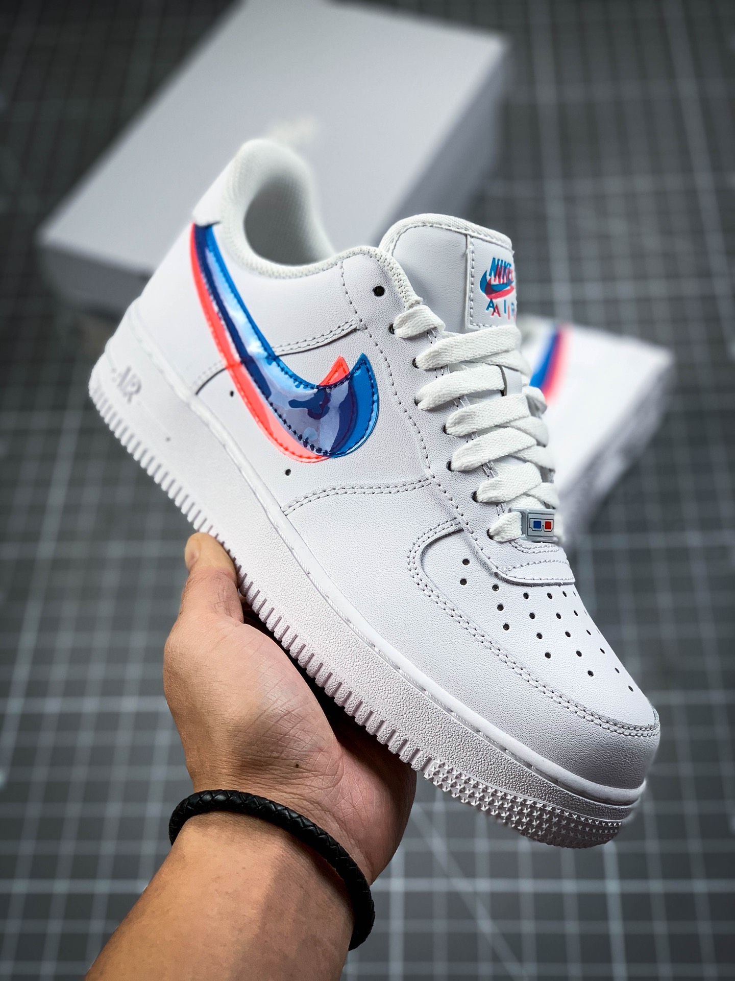 180 正确版本  Air Force 1 LV8 KSA Low  3D眼镜 双钩空军BV2551-100