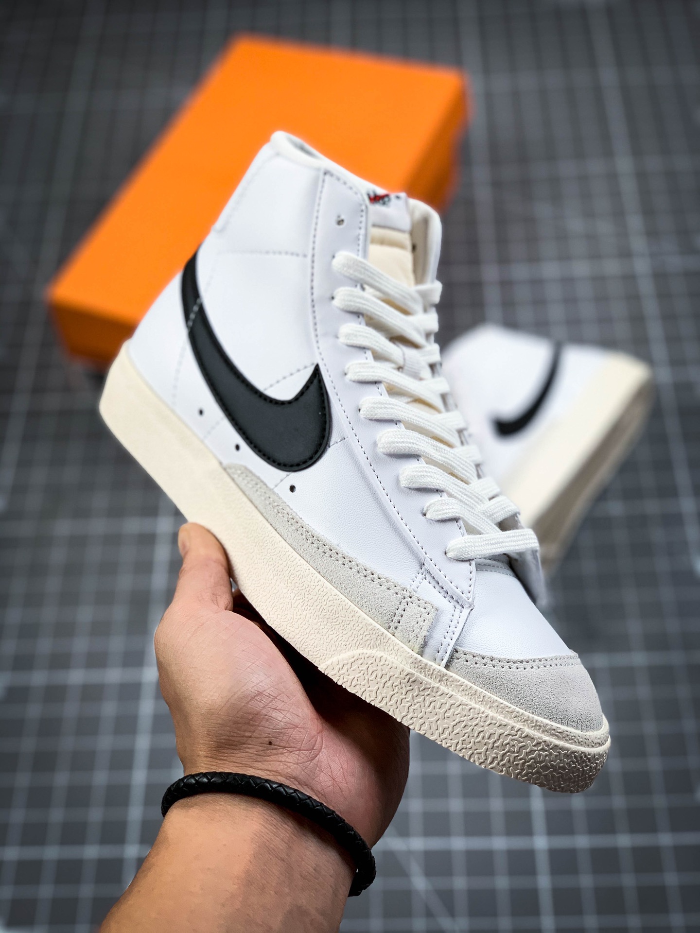 150  真硫化版本 Nike Blazer Mid '1977 Vintage 白黑 真硫化
