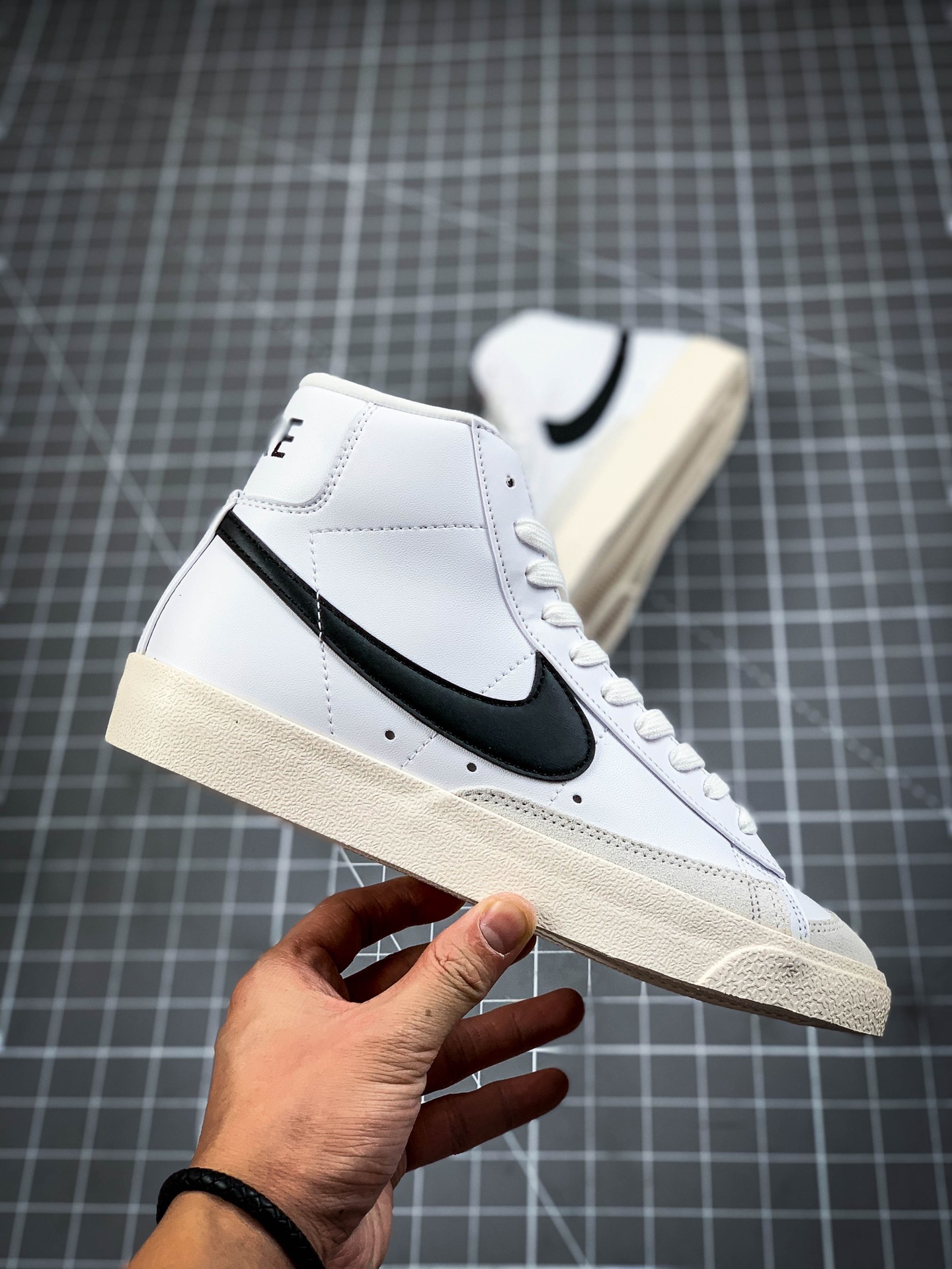 150  真硫化版本 Nike Blazer Mid '1977 Vintage 白黑 真硫化