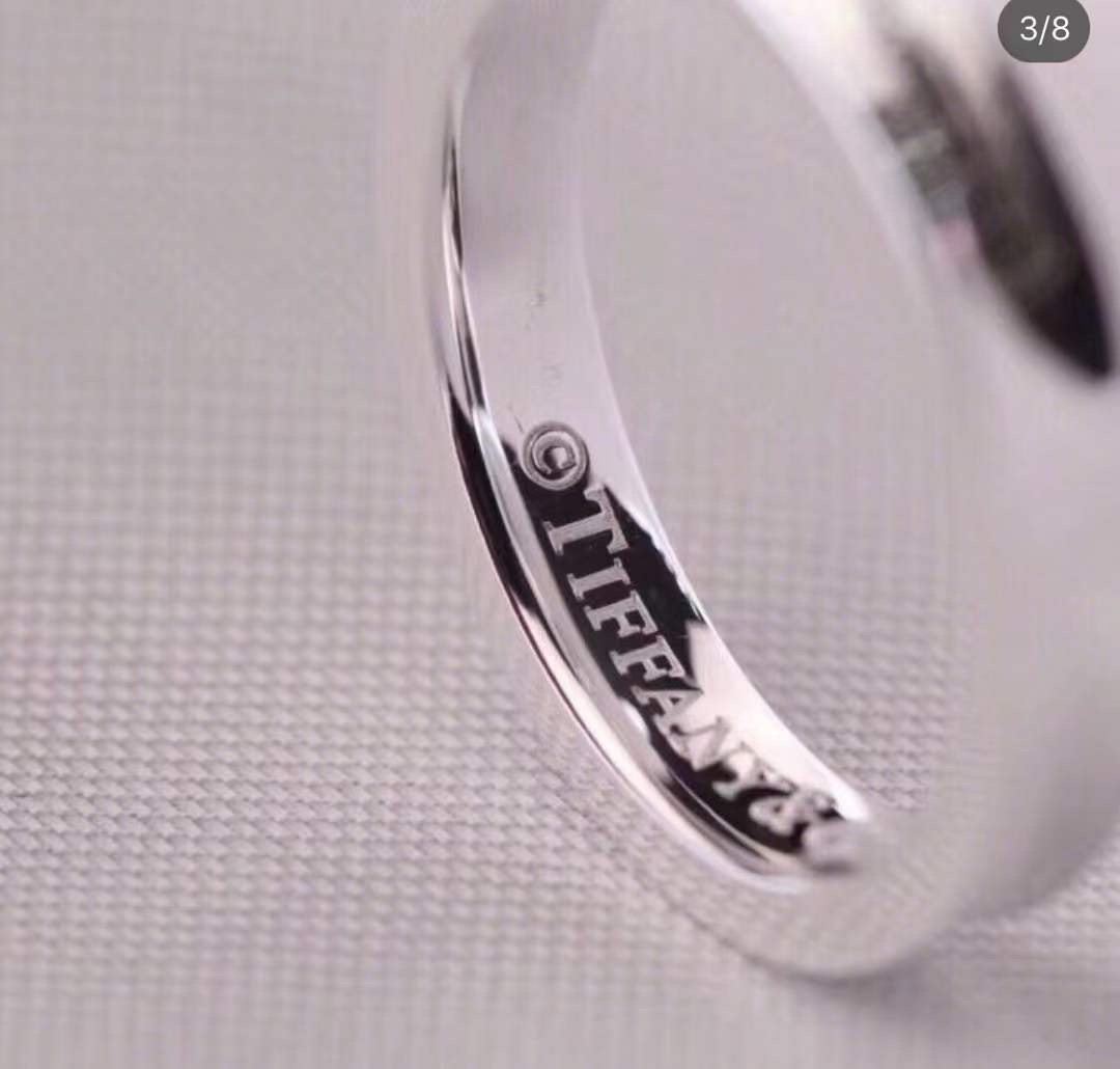 Tiffany & Co. Tiffany&Co. 1837 纯银对戒