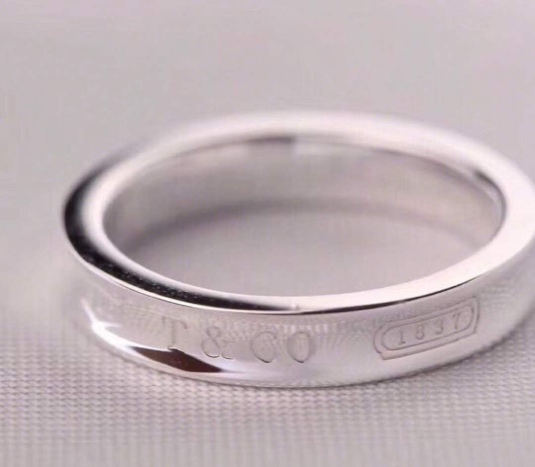 Tiffany & Co. Tiffany&Co. 1837 纯银对戒