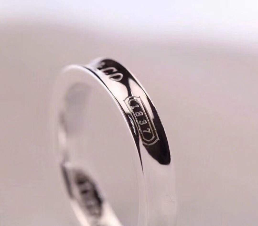 Tiffany & Co. Tiffany&Co. 1837 纯银对戒