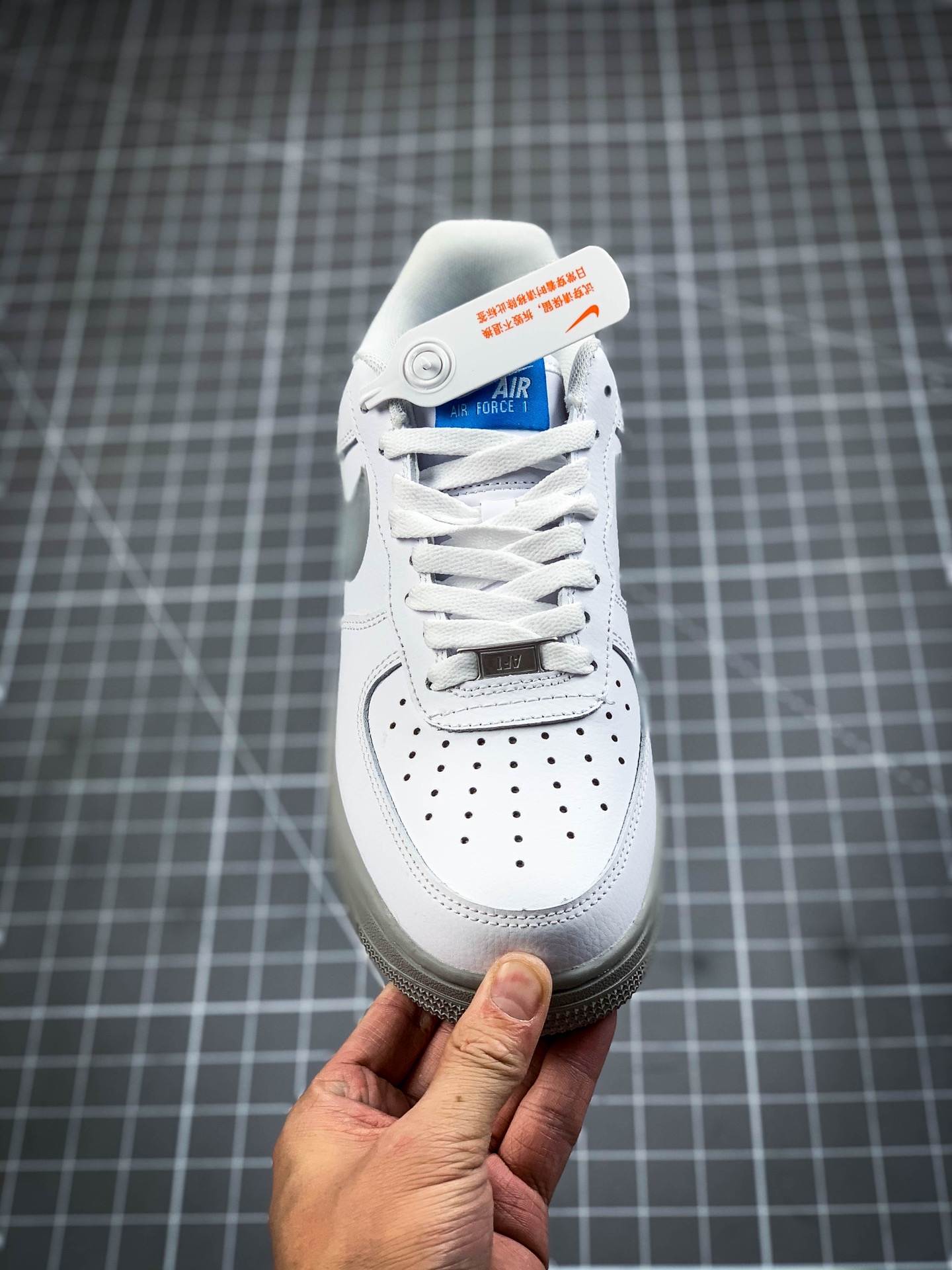 200 NBA名宿飞人卡特个人PE 公司级 Nike Air Force 1 Low 白湖蓝 配色 空军一号CK5433-200