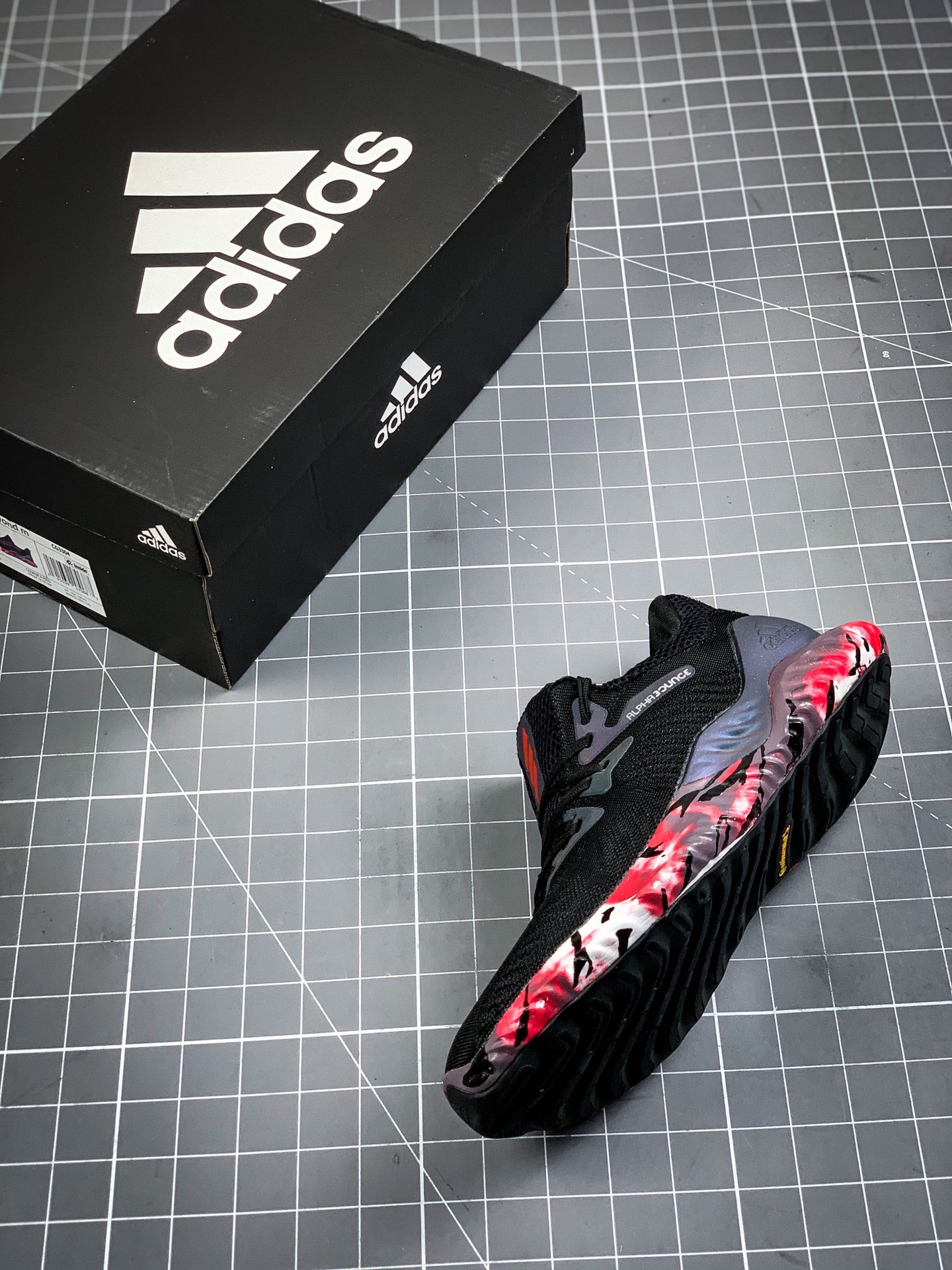 180 公司级 渠道原装版本#阿迪达斯 Adidas AlphaBounce  阿尔法三代 Bouncetm中底与Forged Mesh  B89093