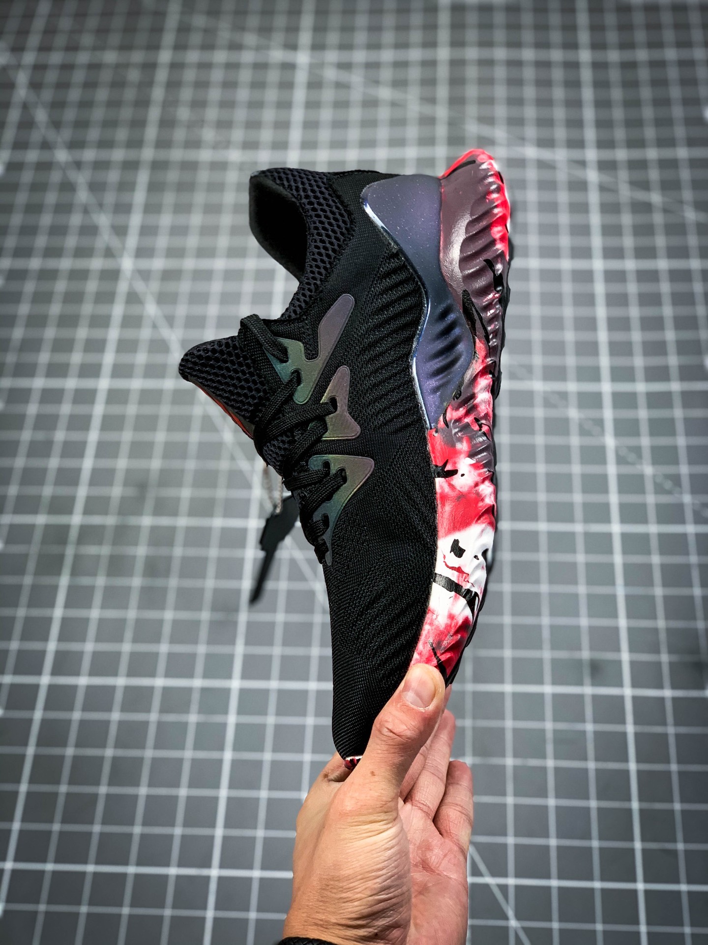 180 公司级 渠道原装版本#阿迪达斯 Adidas AlphaBounce  阿尔法三代 Bouncetm中底与Forged Mesh  B89093