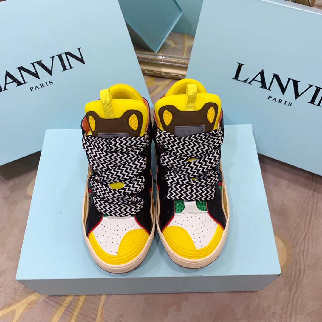 Lanvin נעליים סניקרס ניסקס קווייד פבריק גומא אוסף נפל/חורף רגיל