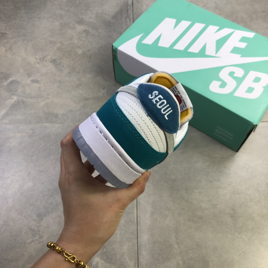 160 耐克Nike Dunk SB Road Sign 涡轮绿/蒂夫尼蓝CZ6501-101