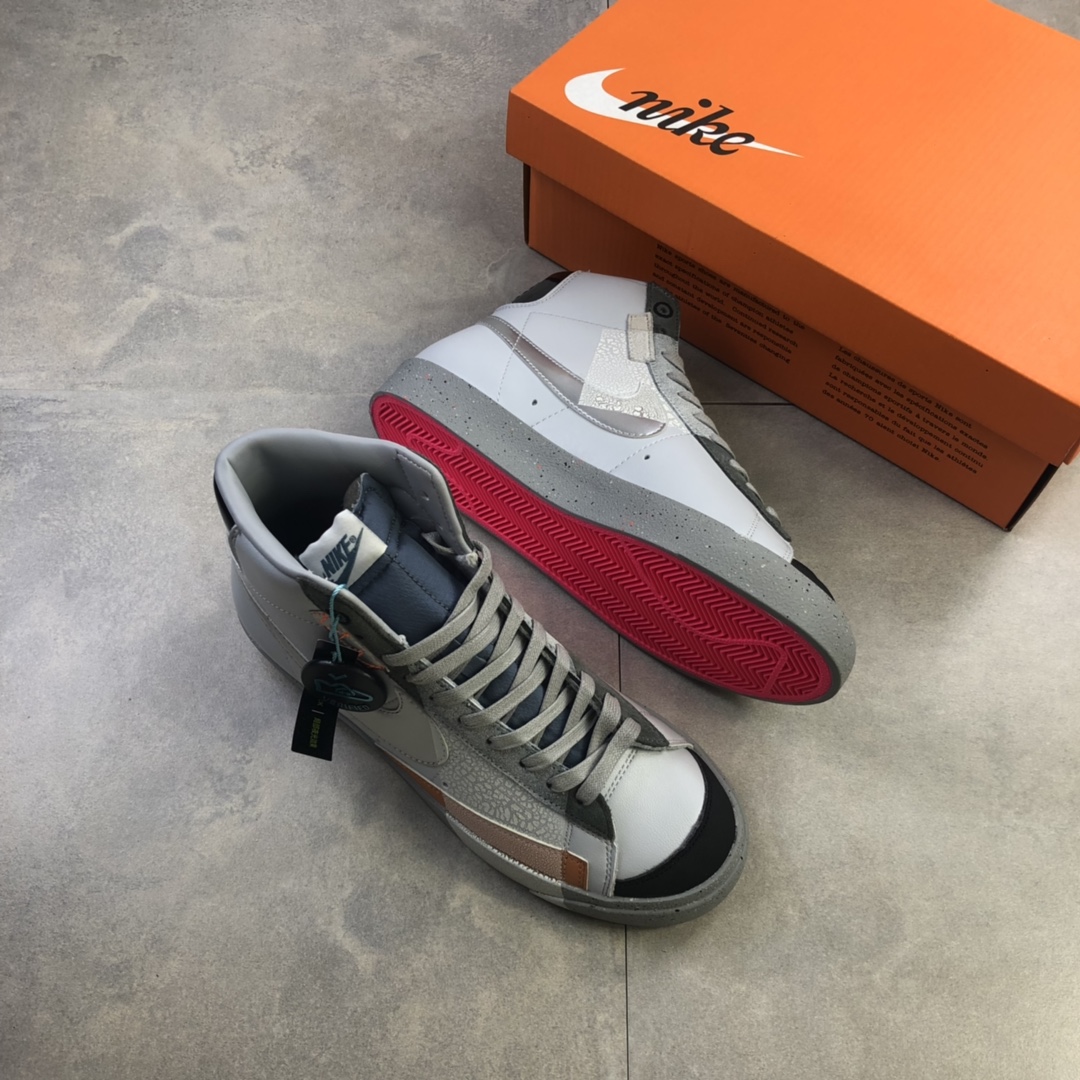 220 #耐克Nike Blazer Mid '1977 VNTG经典开拓者高帮百搭休闲运动板鞋 DC9170-001