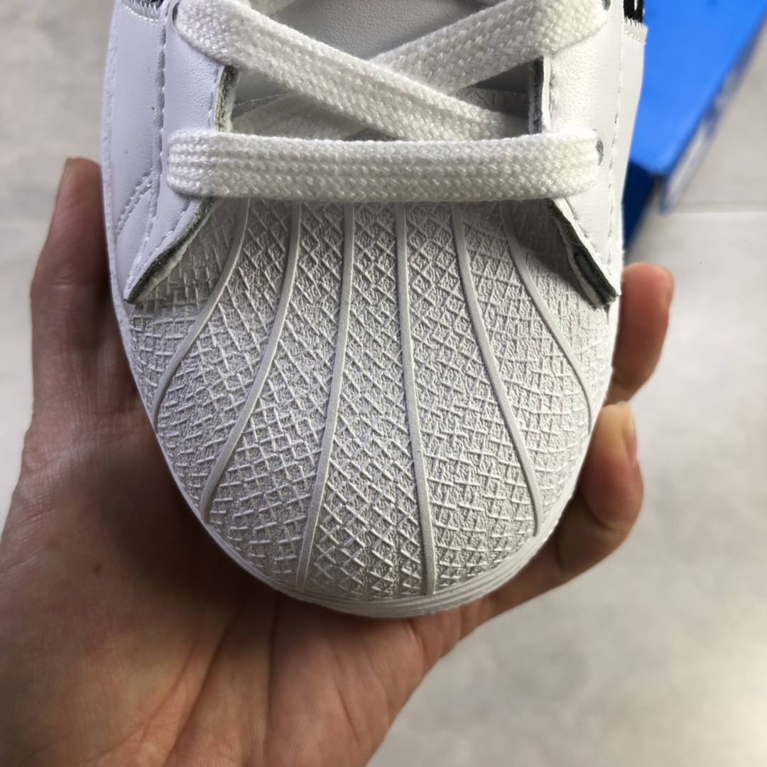 120 公司级 阿迪达斯Adidas Superstar 贝壳头经典百搭小白鞋FZ1967