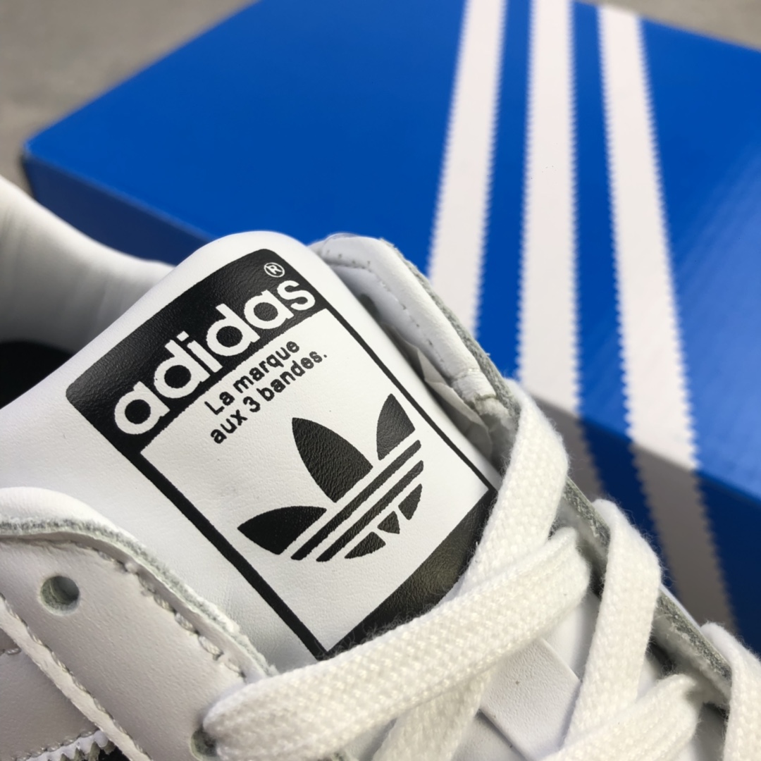 120 公司级 阿迪达斯Adidas Superstar 贝壳头经典百搭小白鞋FZ1967