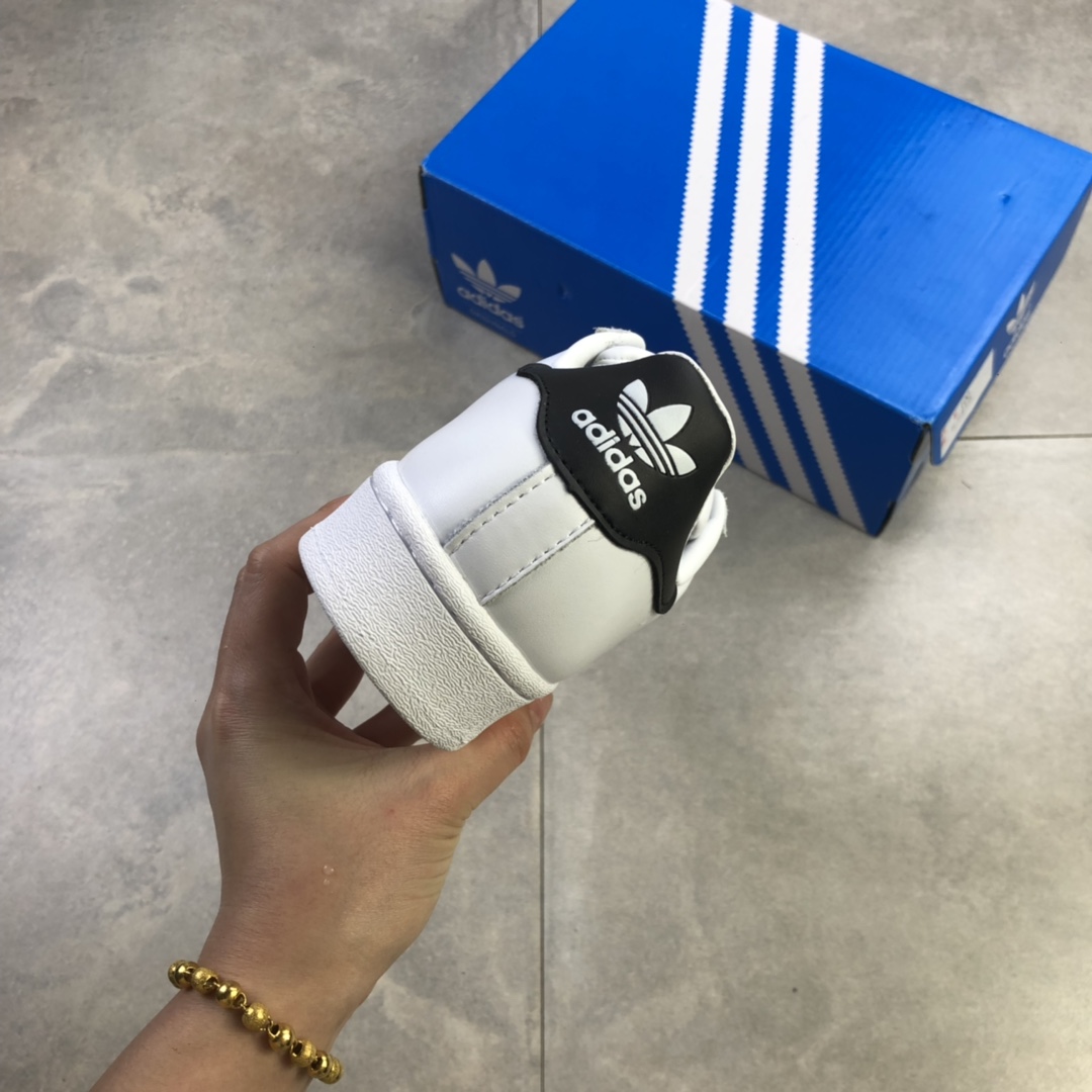 120 公司级 阿迪达斯Adidas Superstar 贝壳头经典百搭小白鞋FZ1967
