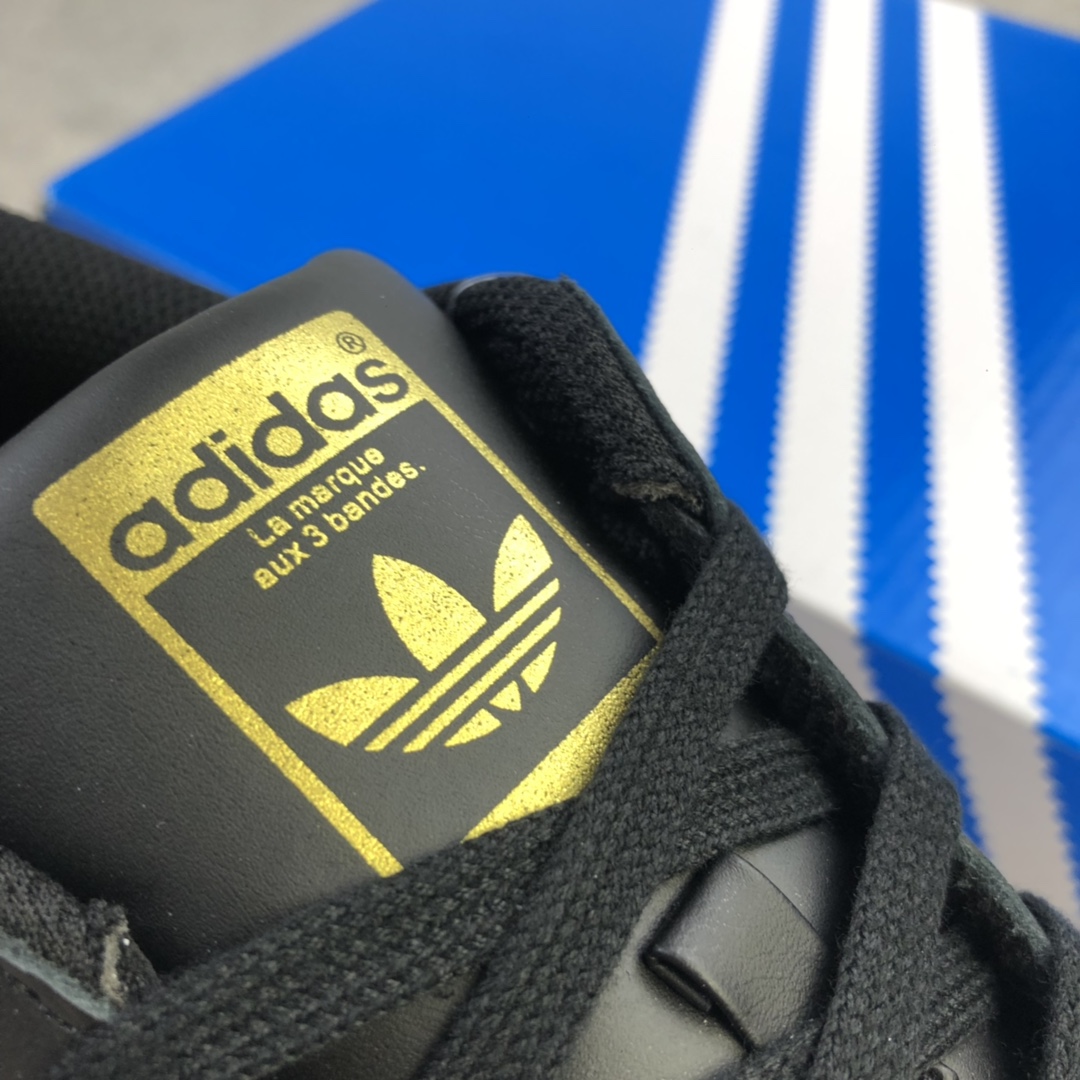 120 公司级 阿迪达斯Adidas Superstar 贝壳头经典百搭小白鞋