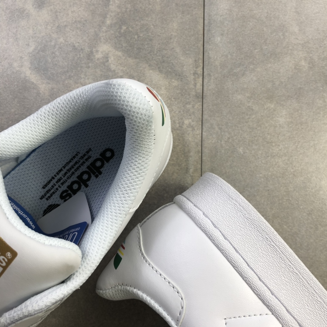120 公司级 阿迪达斯Adidas Superstar 贝壳头经典百搭小白鞋 FZ0059