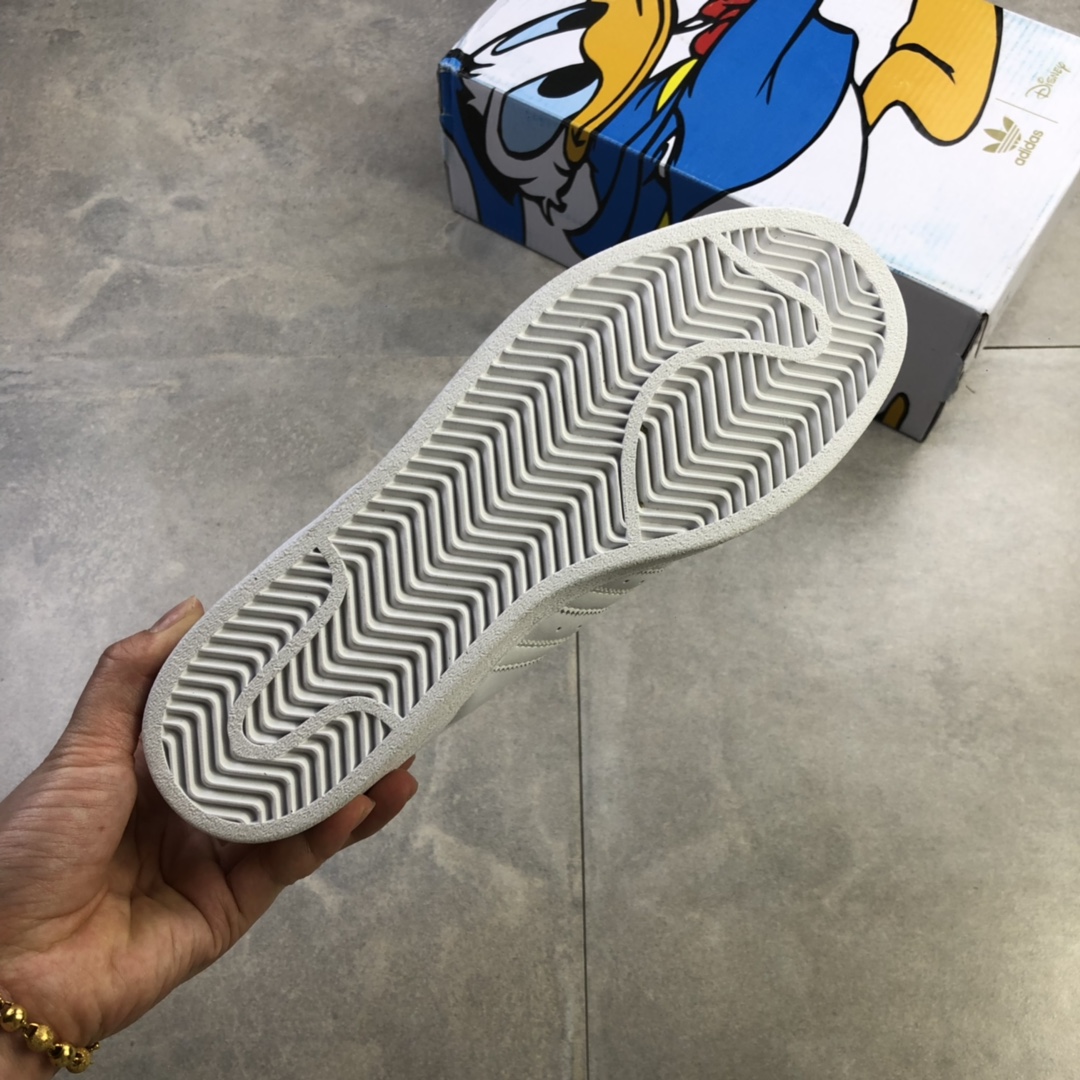 120 公司级 阿迪达斯Adidas Superstar 贝壳头经典百搭小白鞋 FW2902