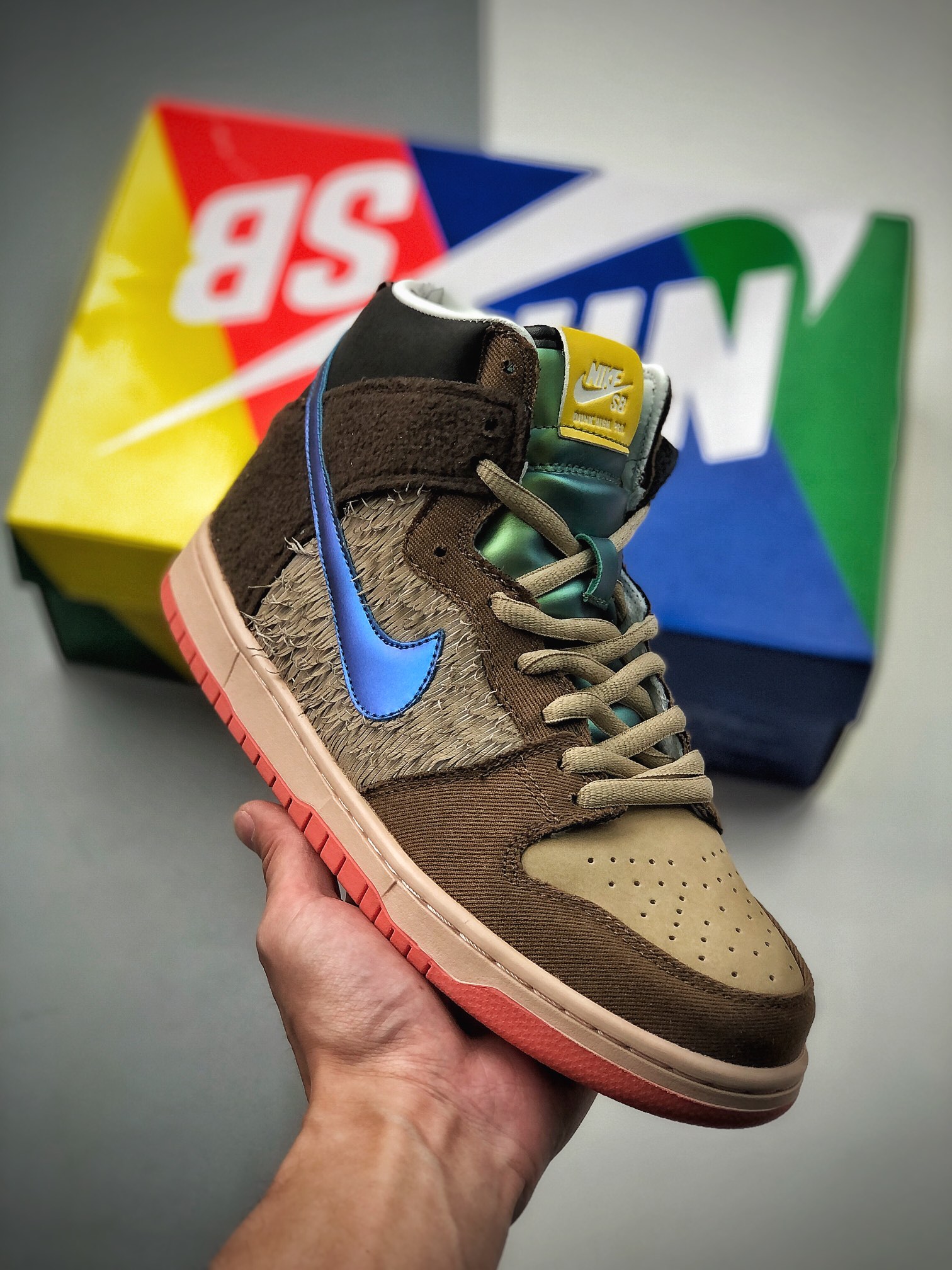 200  NIKE Concepts x Nike SB Dunk High “Mallard” 最新配色  DC6887-200