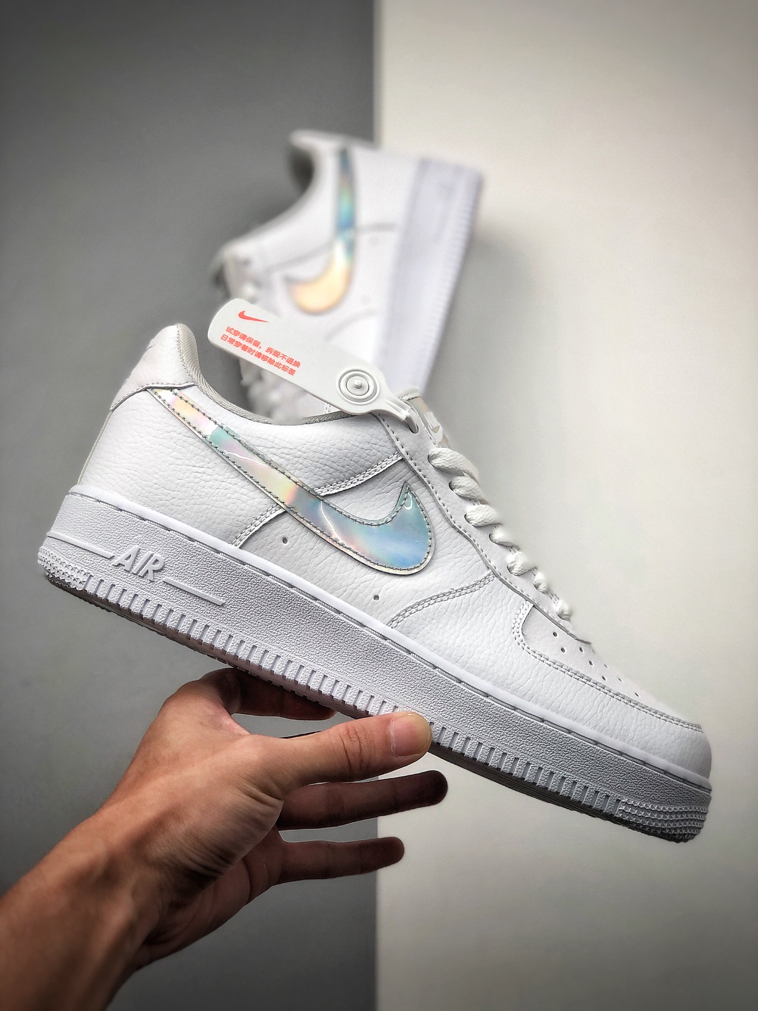 180  原厂级别 Air Force 1 Low 浅蓝镭射 官方同步发售CJ1646-400