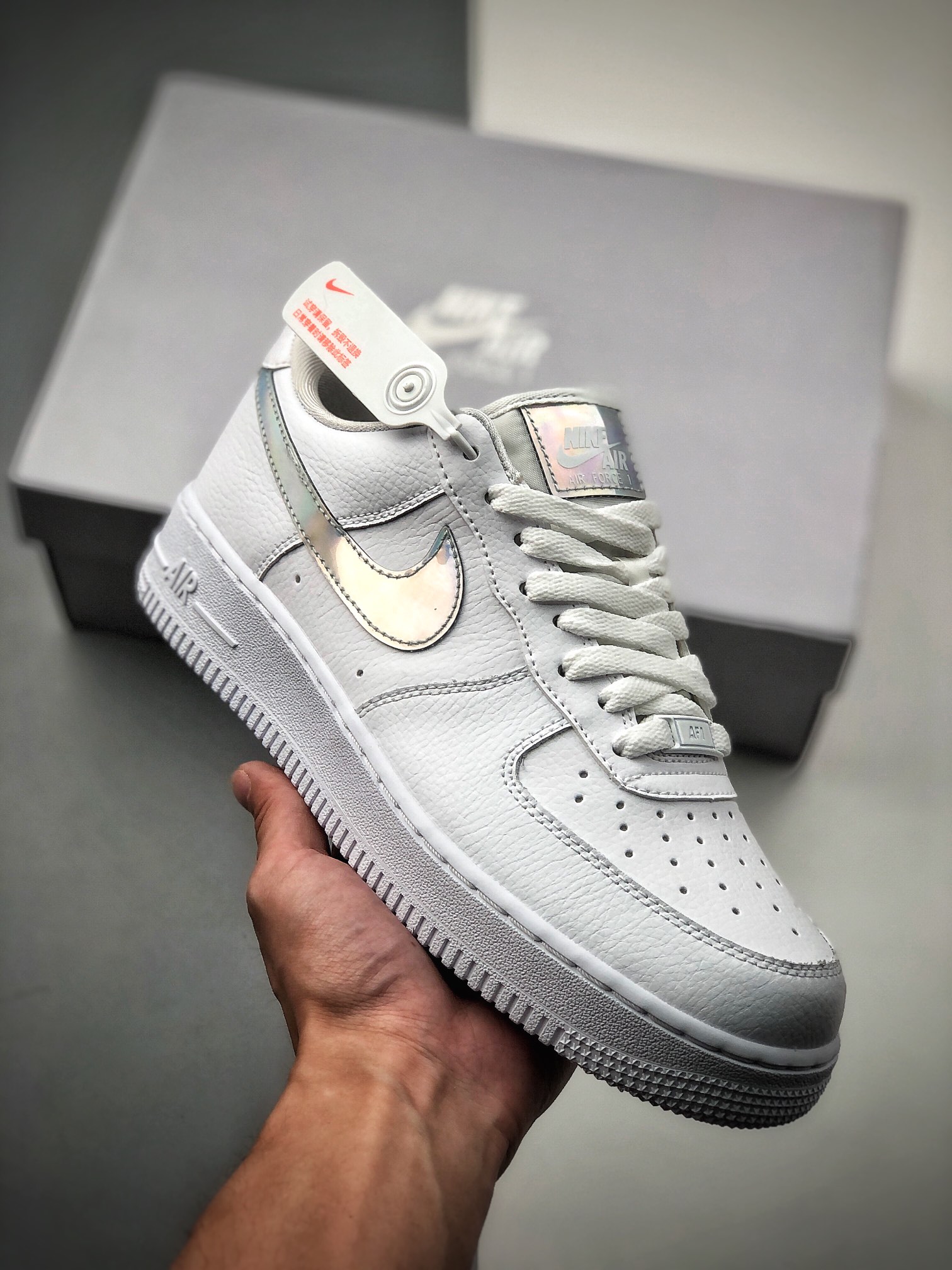180  原厂级别 Air Force 1 Low 浅蓝镭射 官方同步发售CJ1646-400