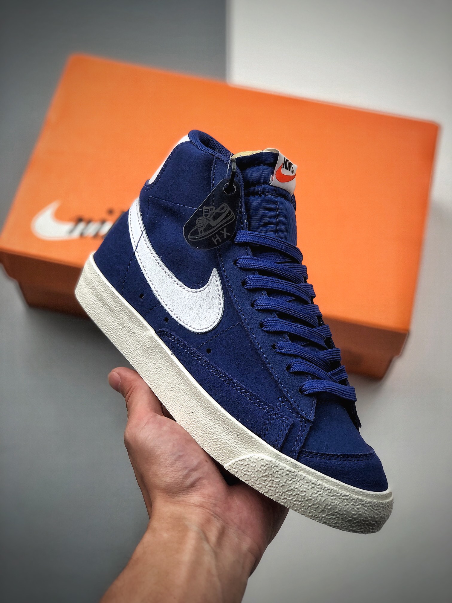 190  公司级 Nike Blazer Mid ‘77 SUEDE 开拓者经典复古中帮休闲板鞋CI1172-402