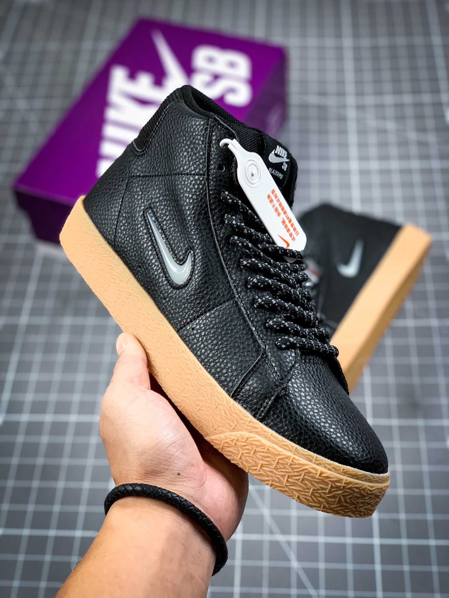 240 独家出货 耐克Nike SB Blazer Mid 经典开拓者高帮百搭休闲运动潮流鞋