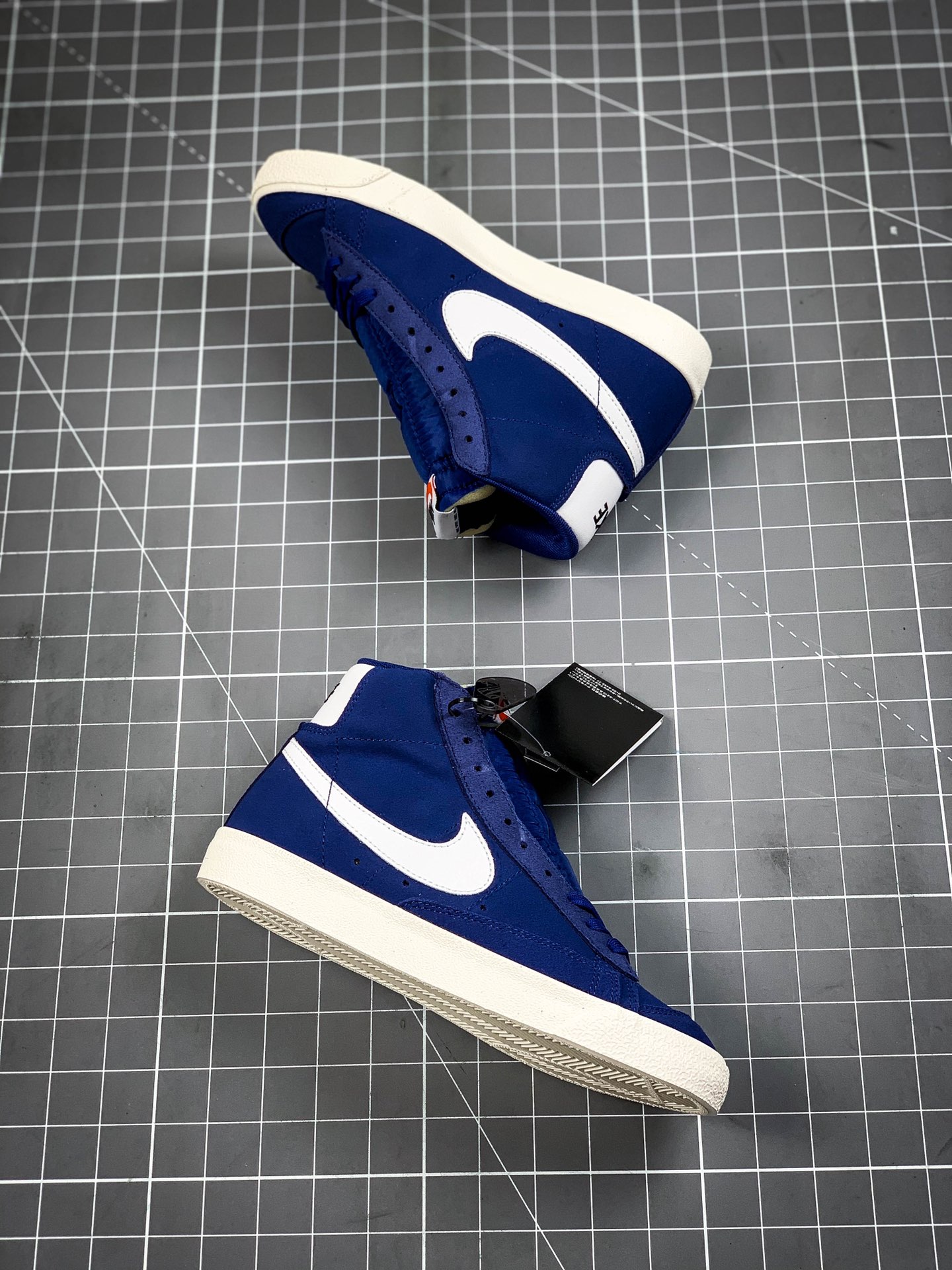 190 纯原真硫化版本NIKE ZOOM BLAZER MID 清新 紫罗兰开拓者高帮 CZ0376-500