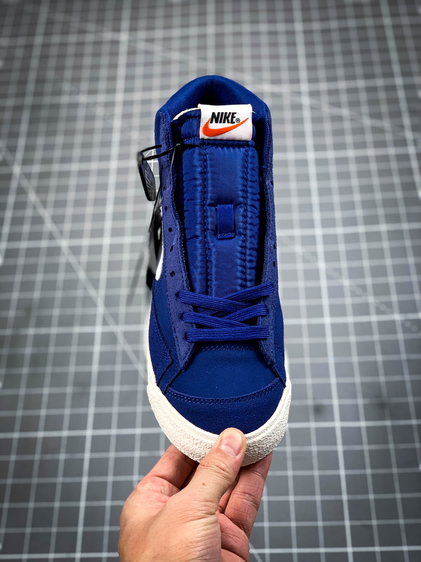 190 纯原真硫化版本NIKE ZOOM BLAZER MID 清新 紫罗兰开拓者高帮 CZ0376-500
