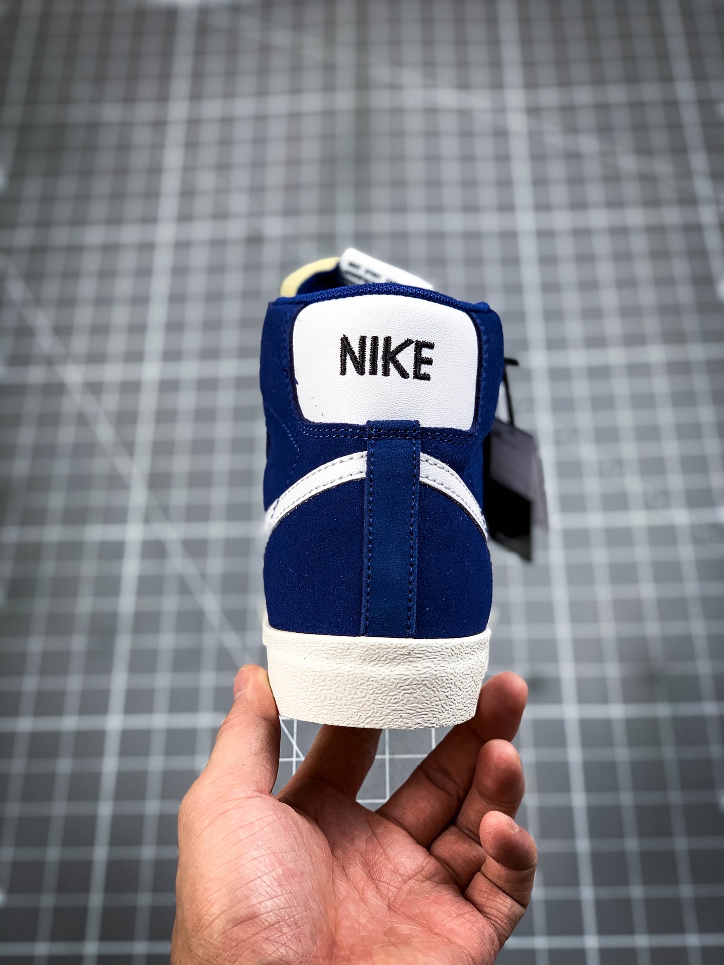 190 纯原真硫化版本NIKE ZOOM BLAZER MID 清新 紫罗兰开拓者高帮 CZ0376-500