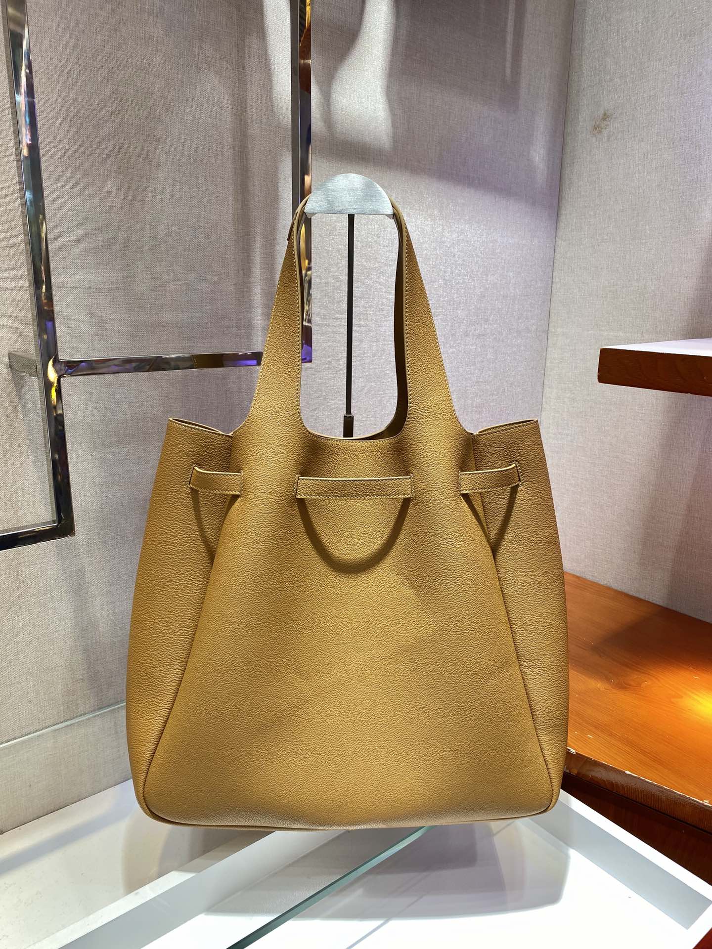 PRADA普拉达柔软鹿皮新款购物袋1BG339