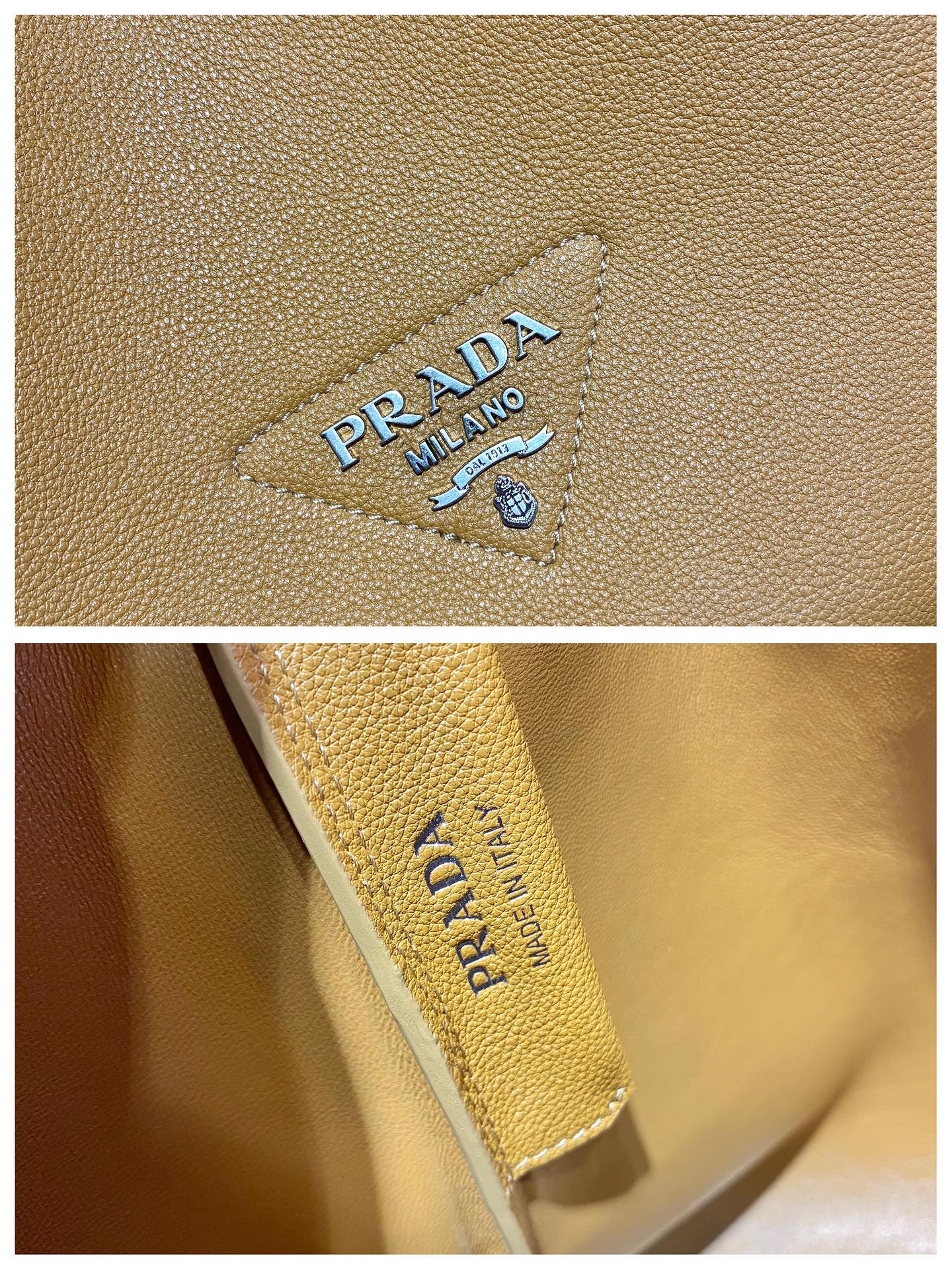 PRADA普拉达柔软鹿皮新款购物袋1BG339