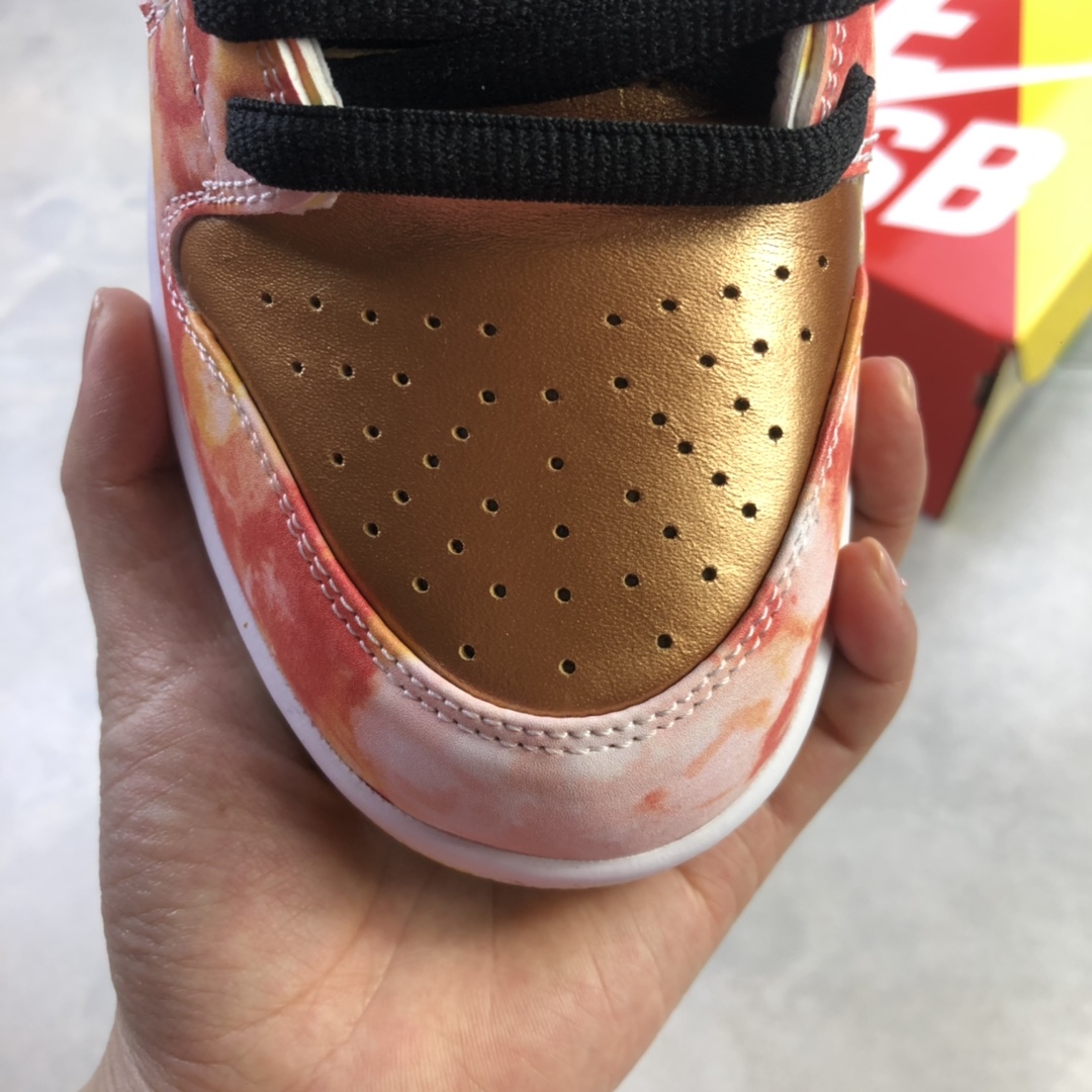 380 YH版本 Nike Dunk SB Low CNY 低帮运动休闲板鞋 扎染鸳鸯 CV1628-800