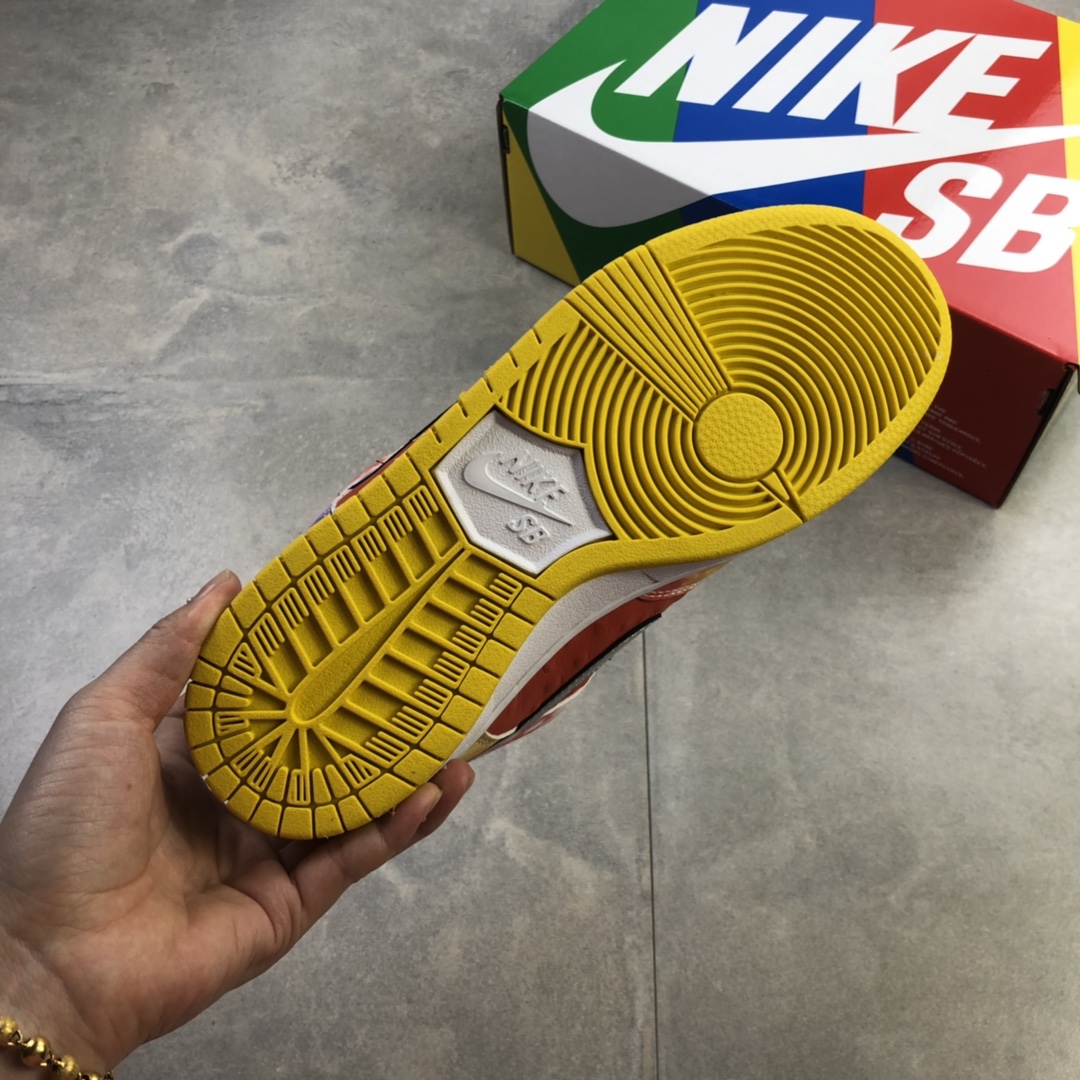 380 YH版本 Nike Dunk SB Low CNY 低帮运动休闲板鞋 扎染鸳鸯 CV1628-800