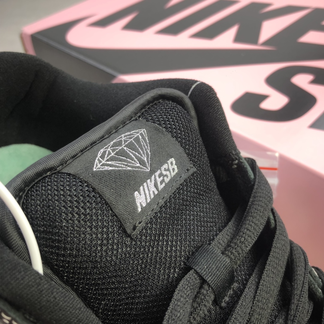 380  纯原 SB板鞋 钻石 黑银色 NIKE SB DUNK PRO QS 钻石 BV1310-001