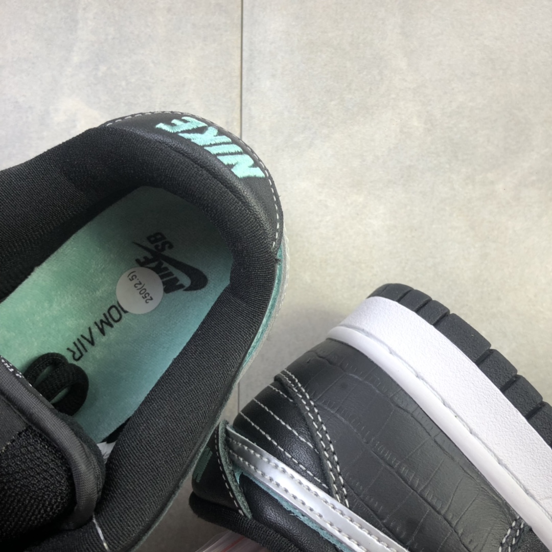 380  纯原 SB板鞋 钻石 黑银色 NIKE SB DUNK PRO QS 钻石 BV1310-001