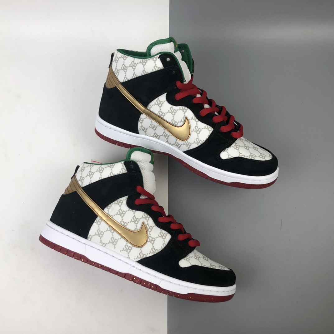 360 NK SB Dunk High Premium 联名款SB扣碎篮板时尚休闲板鞋 313171-170