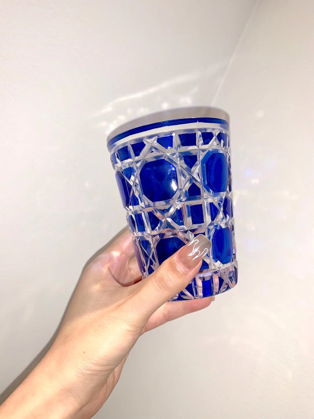 Dior水晶杯 杯控速来 家具系列全网 让生活更有仪式感 2000➕入手 手工雕刻棱纹 简直不要太美 喝水 喝咖啡 喝酒 9
