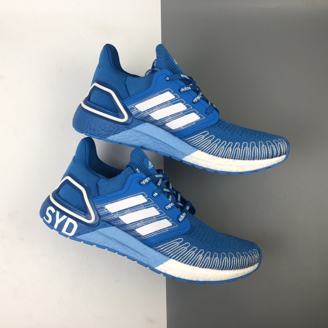 200  Adidas UltraBoost 2020 Consortium 阿迪达斯6.0 袜套式针织鞋面休闲运动慢跑鞋 FX7814