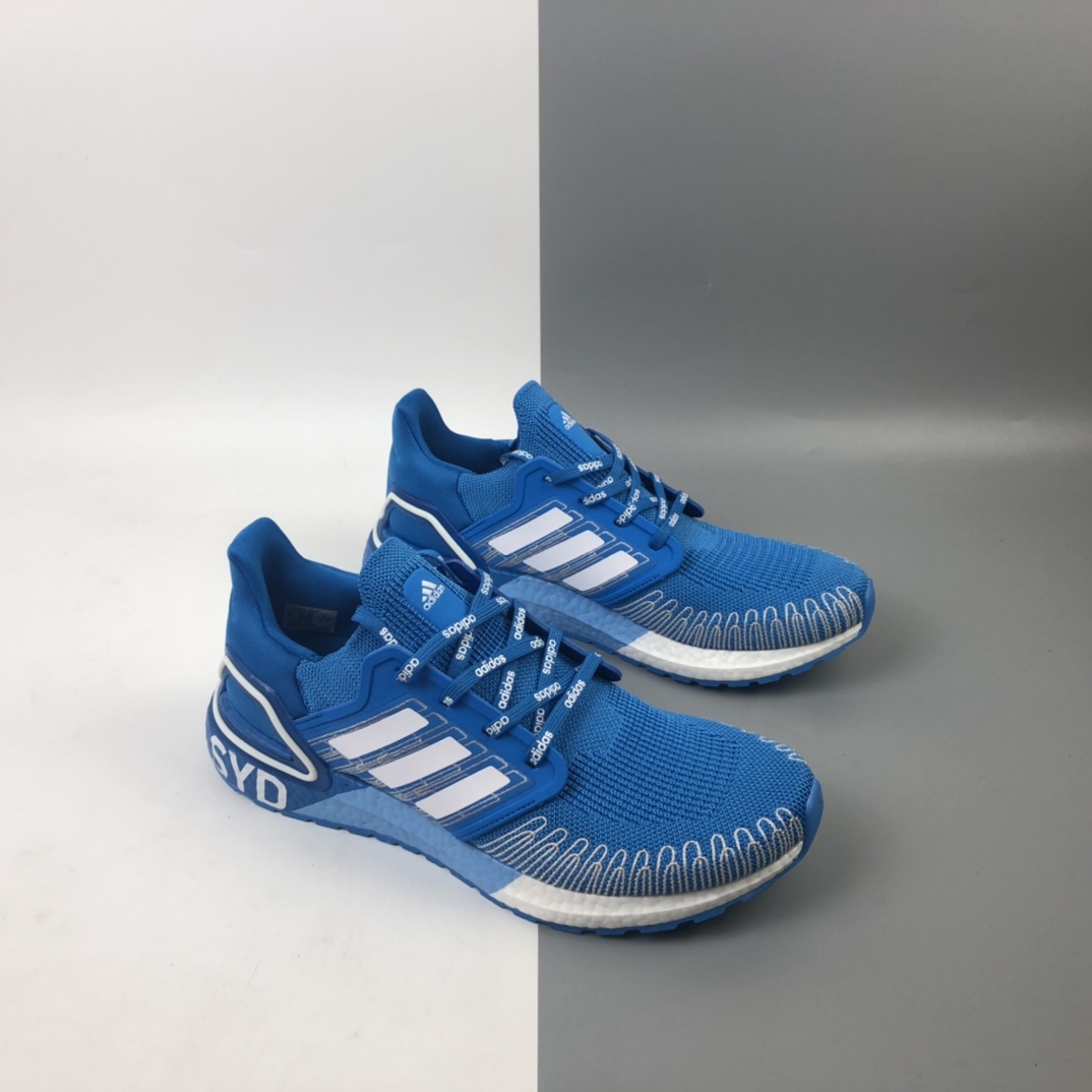 200  Adidas UltraBoost 2020 Consortium 阿迪达斯6.0 袜套式针织鞋面休闲运动慢跑鞋 FX7814