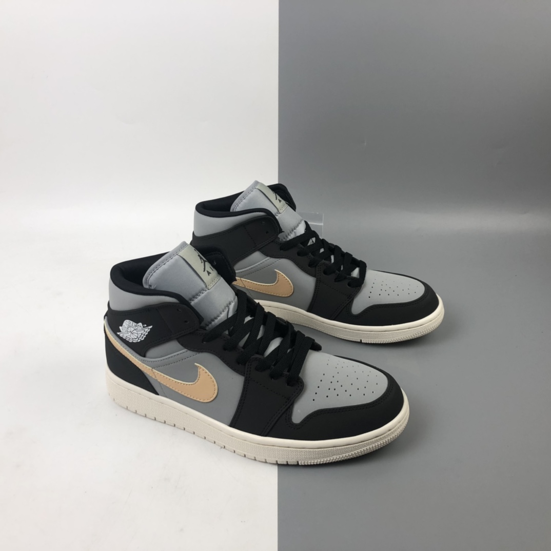 240 Air Jordan 1 Mid AJ1乔丹一代中帮经典复古文化休闲运动篮球鞋BQ6472-020