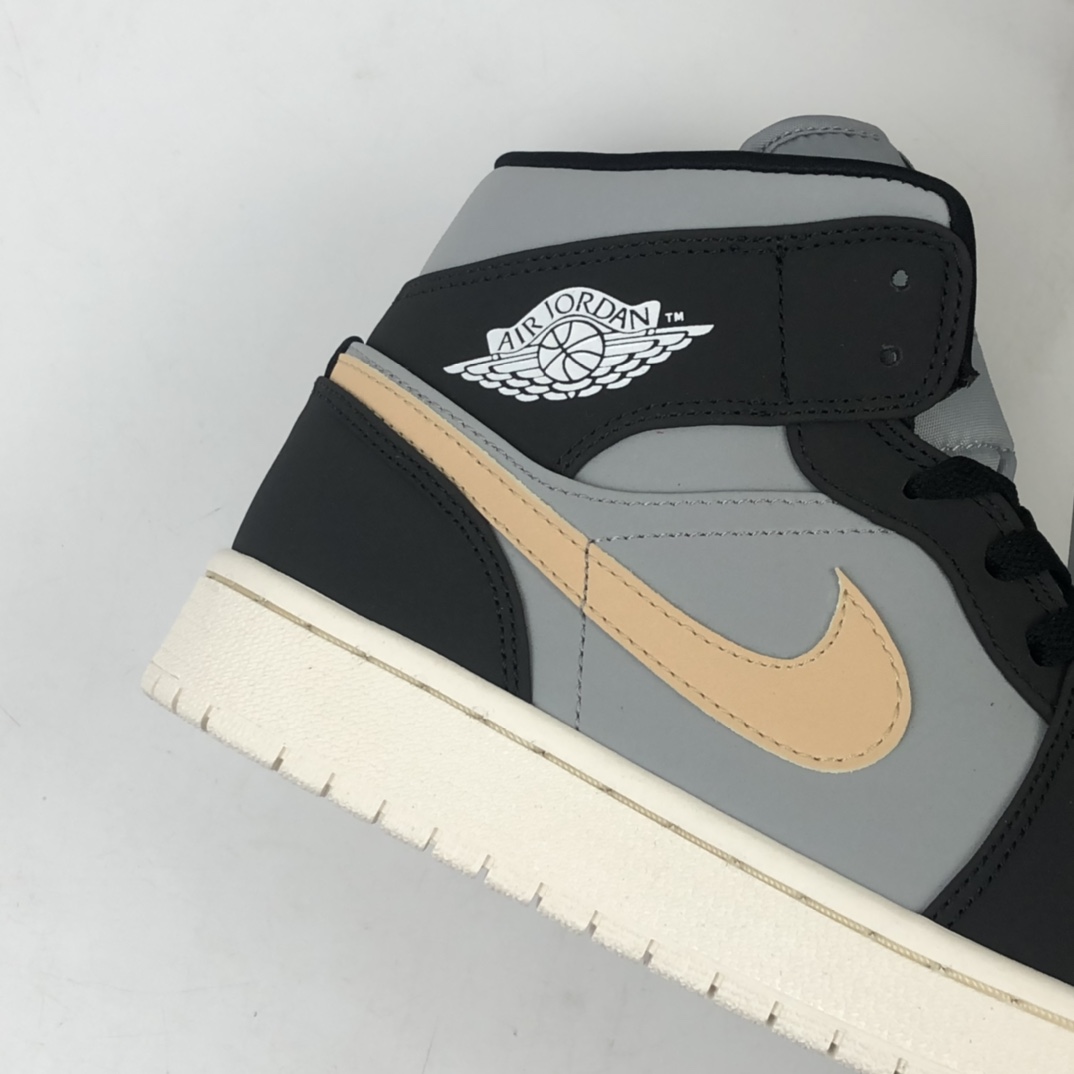 240 Air Jordan 1 Mid AJ1乔丹一代中帮经典复古文化休闲运动篮球鞋BQ6472-020