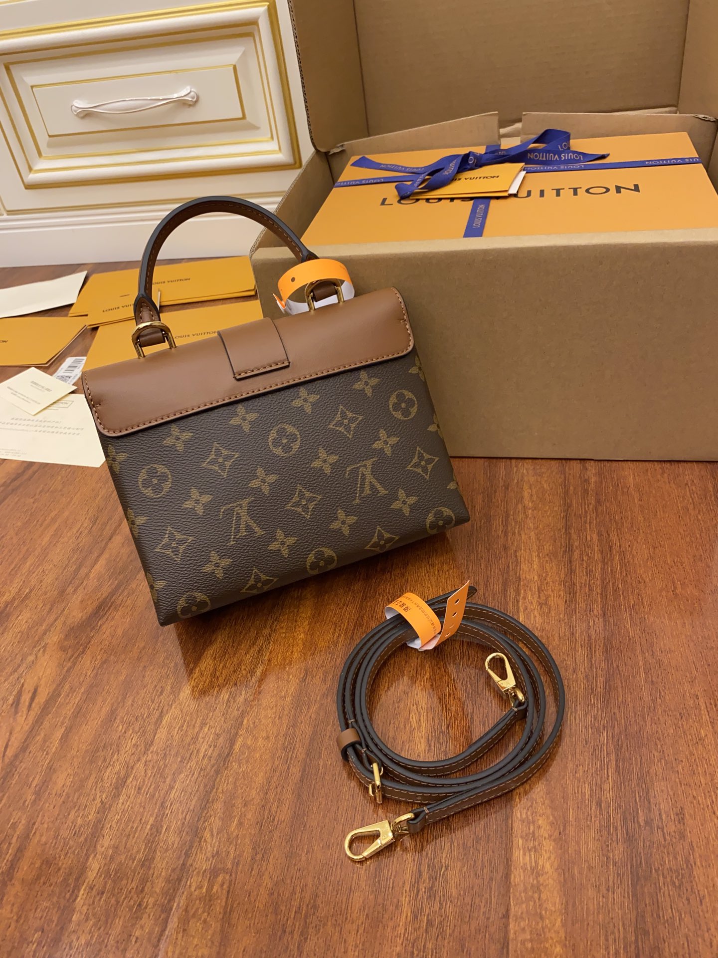 路易威登 Louis Vuitton 高定典藏经典高奢皮具手袋托特包斜挎包女包 #EA0A814E 2