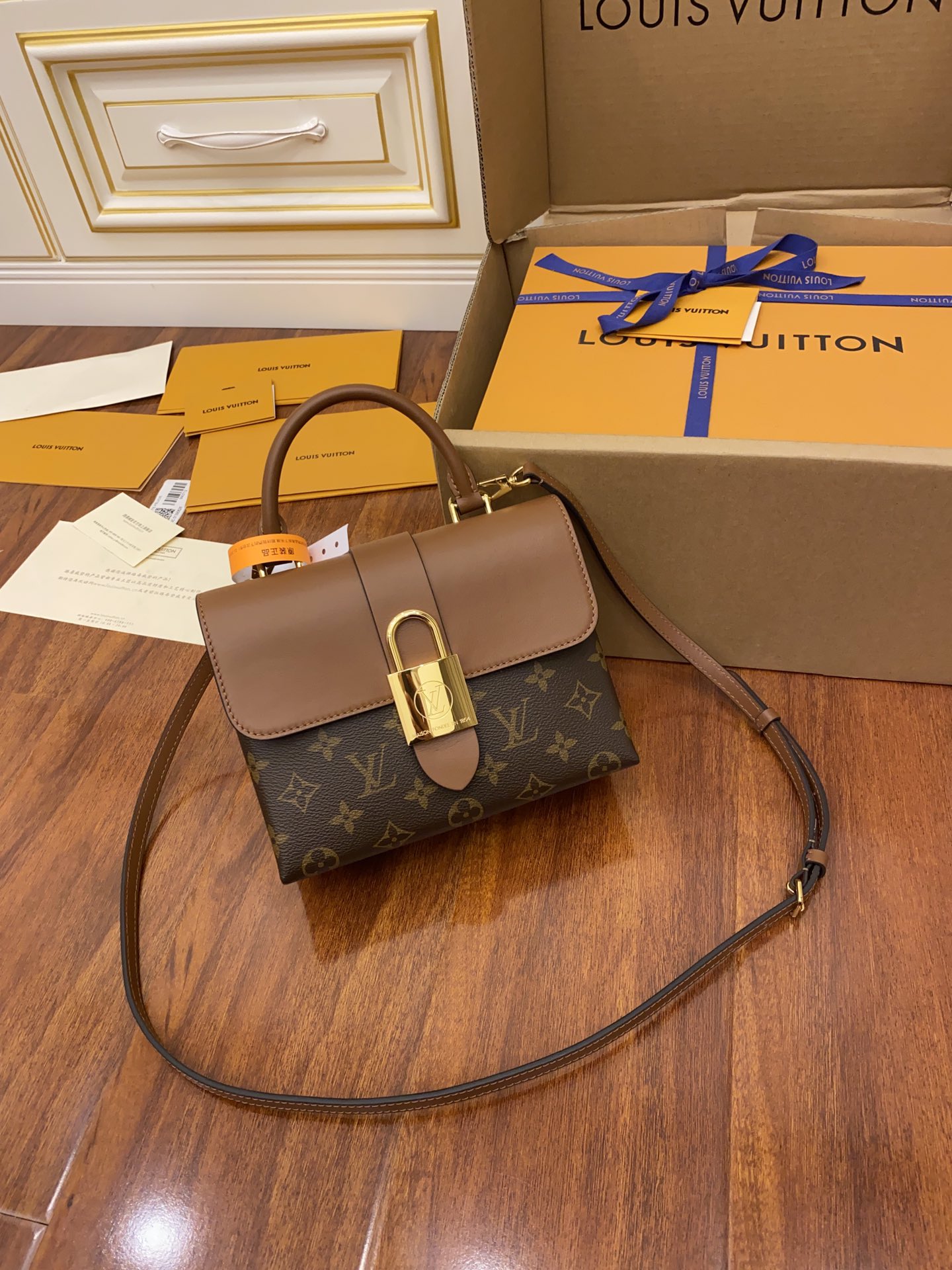 路易威登 Louis Vuitton 高定典藏经典高奢皮具手袋托特包斜挎包女包 #EA0A814E 6