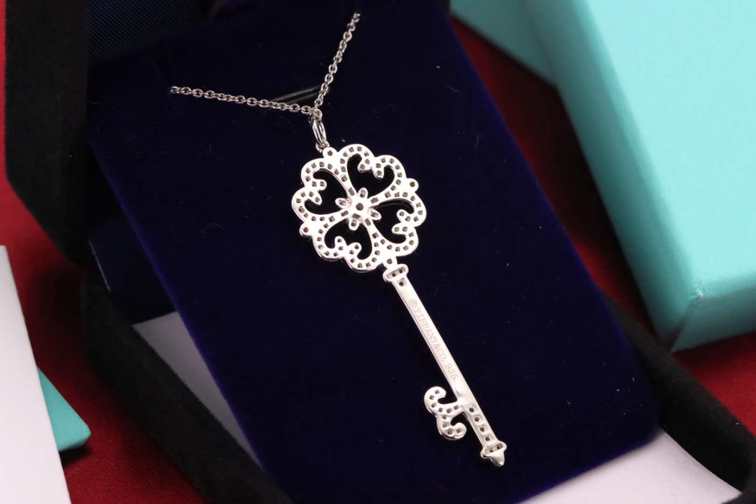 Tiffany & Co. Tiffany&Co. key 樱花钥匙毛衣项链