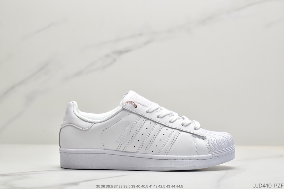 130 公司级 阿迪达斯Adidas  Superstar 经典金标贝壳头 C77124