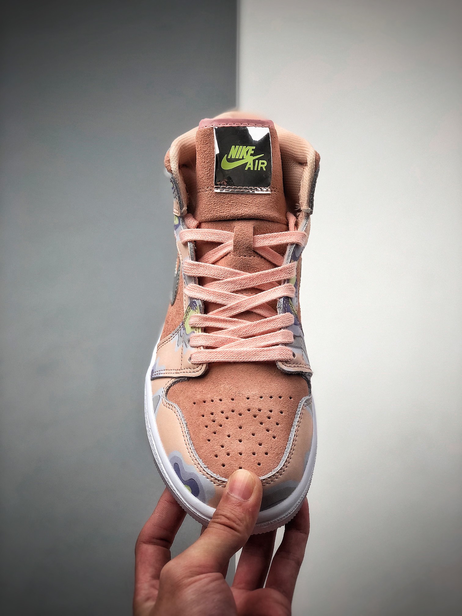 240  Air Jordan 1 Mid白银紫中帮AJ1 乔丹1代 aj1 乔1 中邦Air Jordan 1 CW6008-600