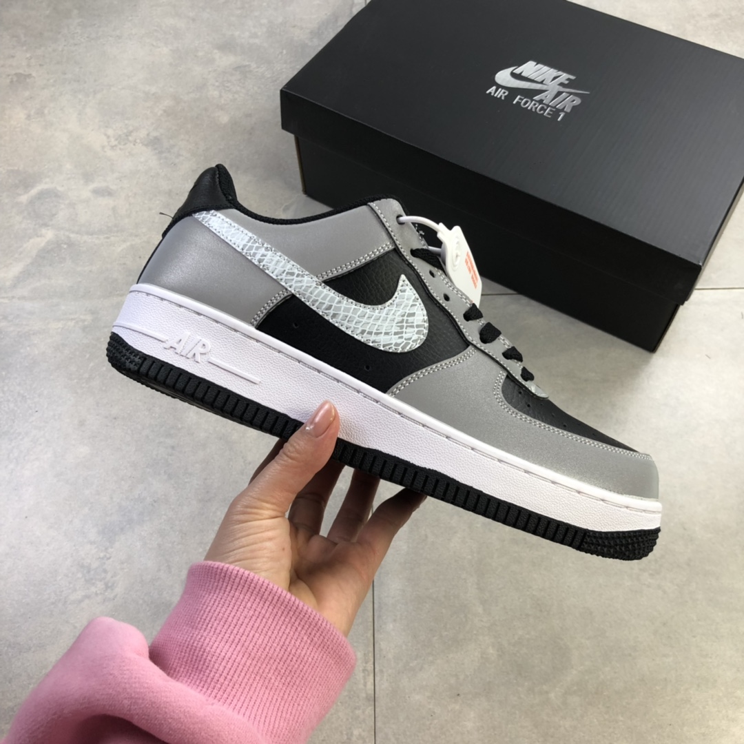 200  Nike Air Force 1'07 Low 空军一号3M反光 低帮休闲板鞋 DJ6033-001