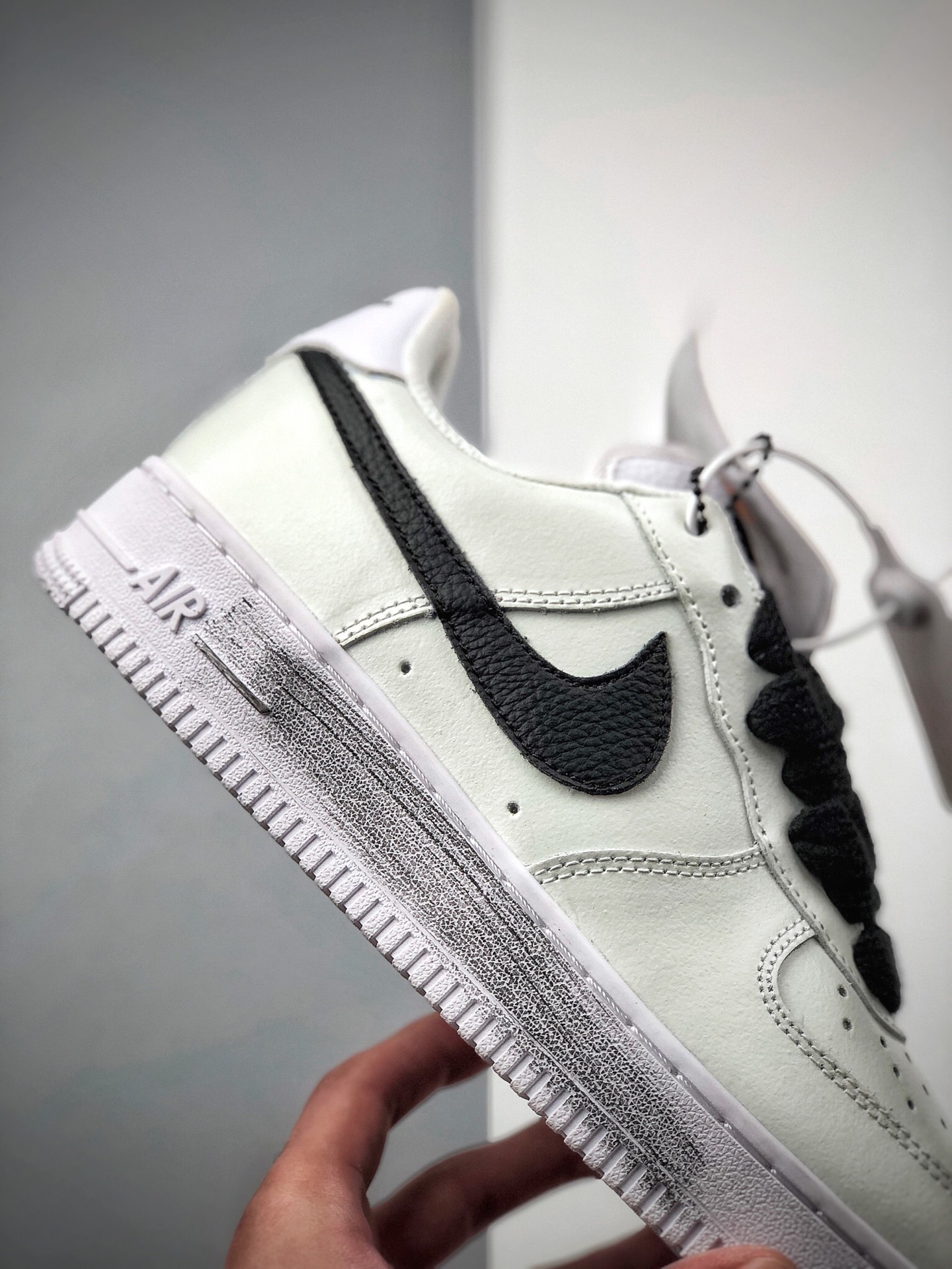 240 PEACEMINUSONE x Nike Air Force 1 '07 Low ”白黑”空军低帮经典百搭休闲运动板鞋DD3223-100