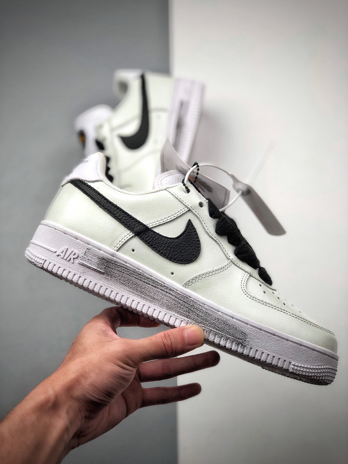 240 PEACEMINUSONE x Nike Air Force 1 '07 Low ”白黑”空军低帮经典百搭休闲运动板鞋DD3223-100
