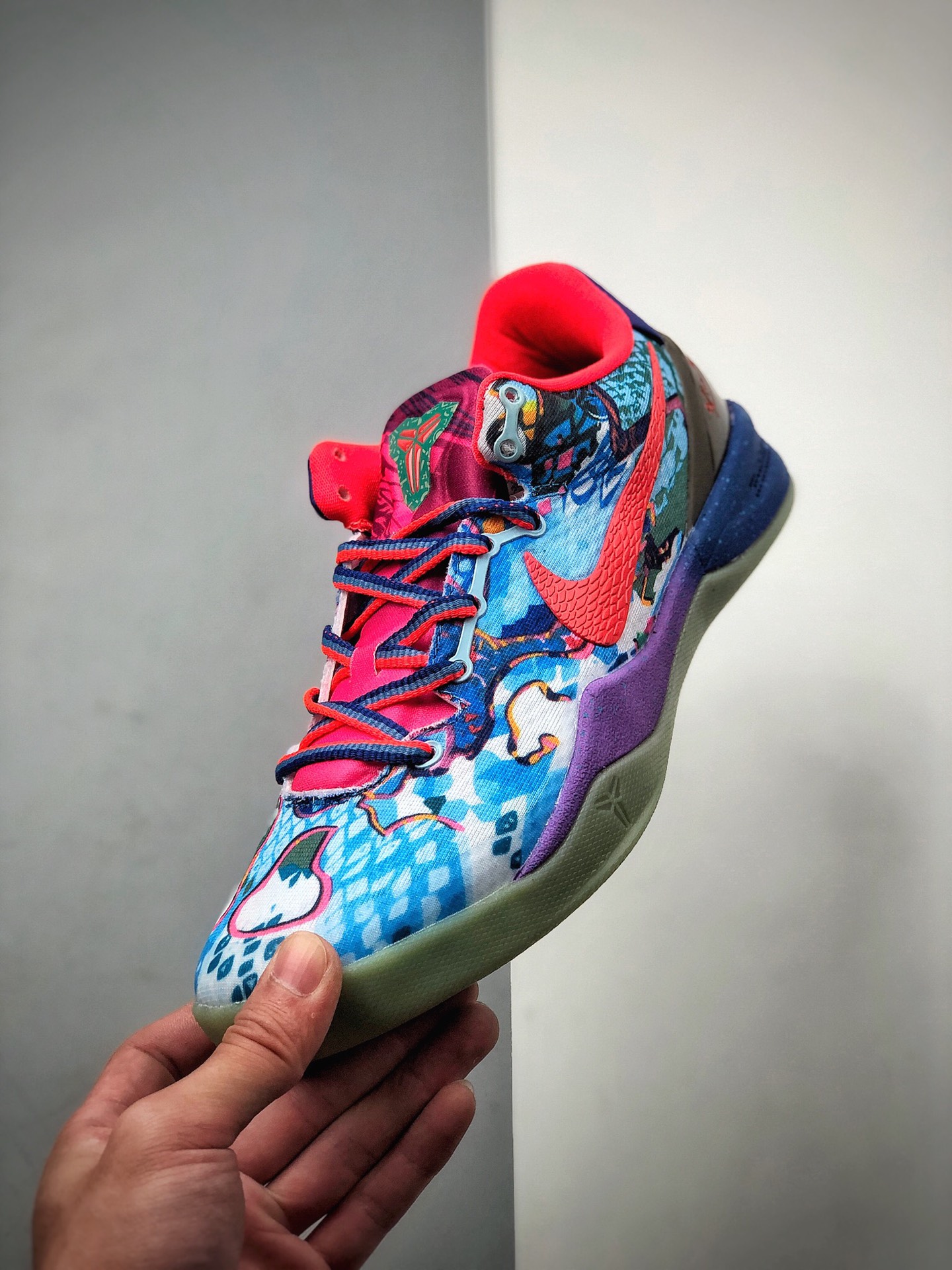 260  公司品质 耐克NIKE Kobe 8 SYSTEM PP  实战篮球鞋运动鞋 635438-800