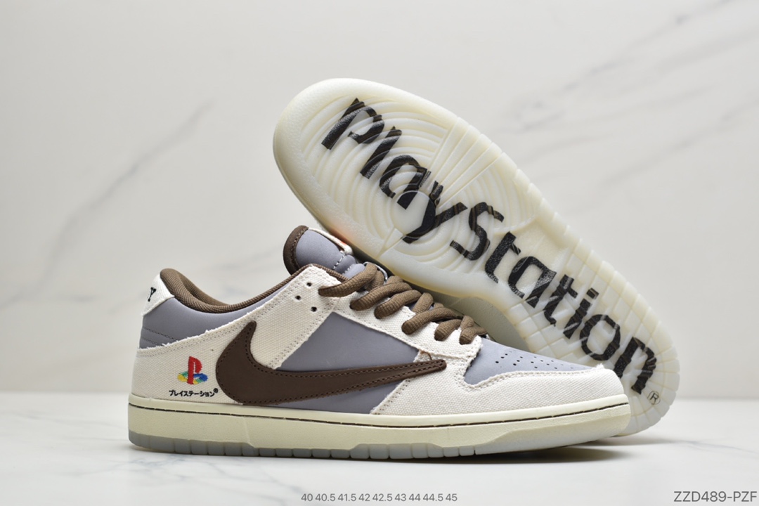 240 公司级Travis Scott x Playstation x Nike SB Dunk Low 三方联名