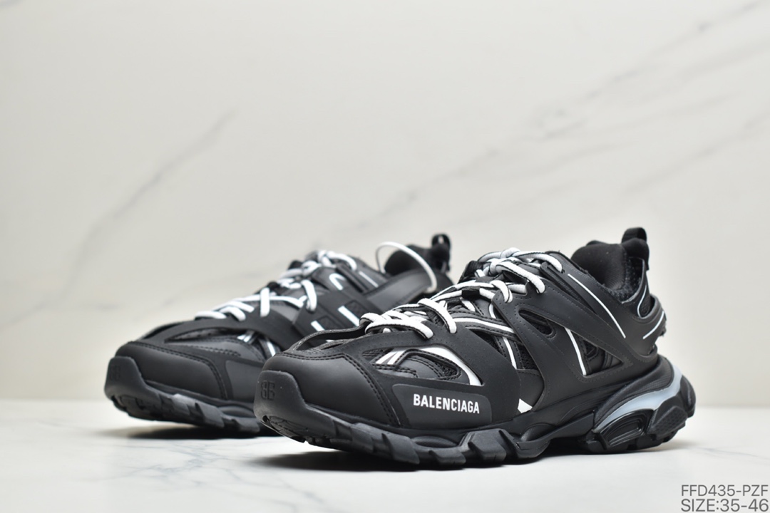 600 公司级灯鞋巴世黎家Balenciaga 巴黎世家3.0老爹鞋 542436-W2LA1-2045