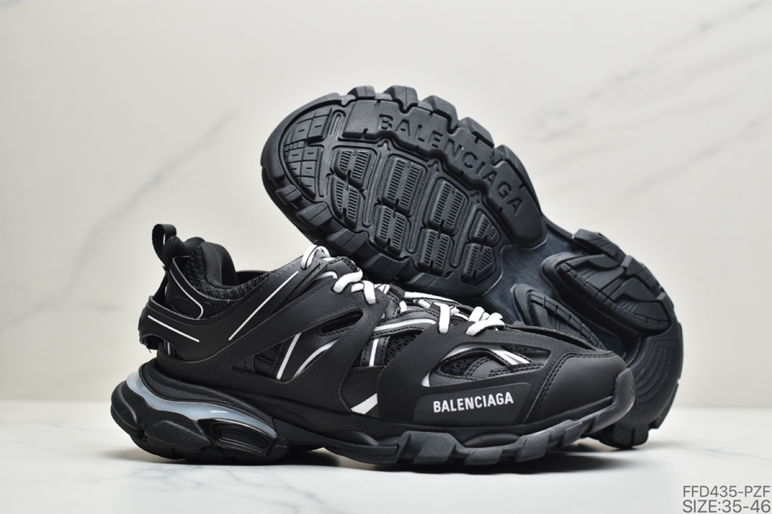 600 公司级灯鞋巴世黎家Balenciaga 巴黎世家3.0老爹鞋 542436-W2LA1-2045